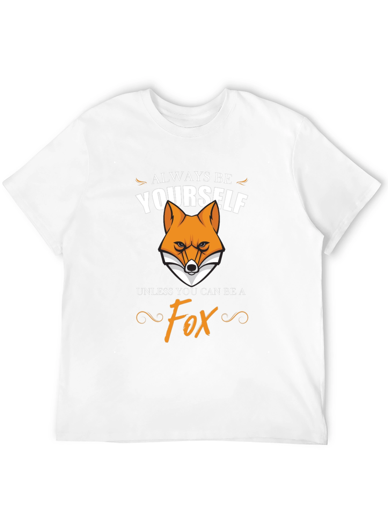 Black Always Be Yourself Unless Fox T-Shirt view 12