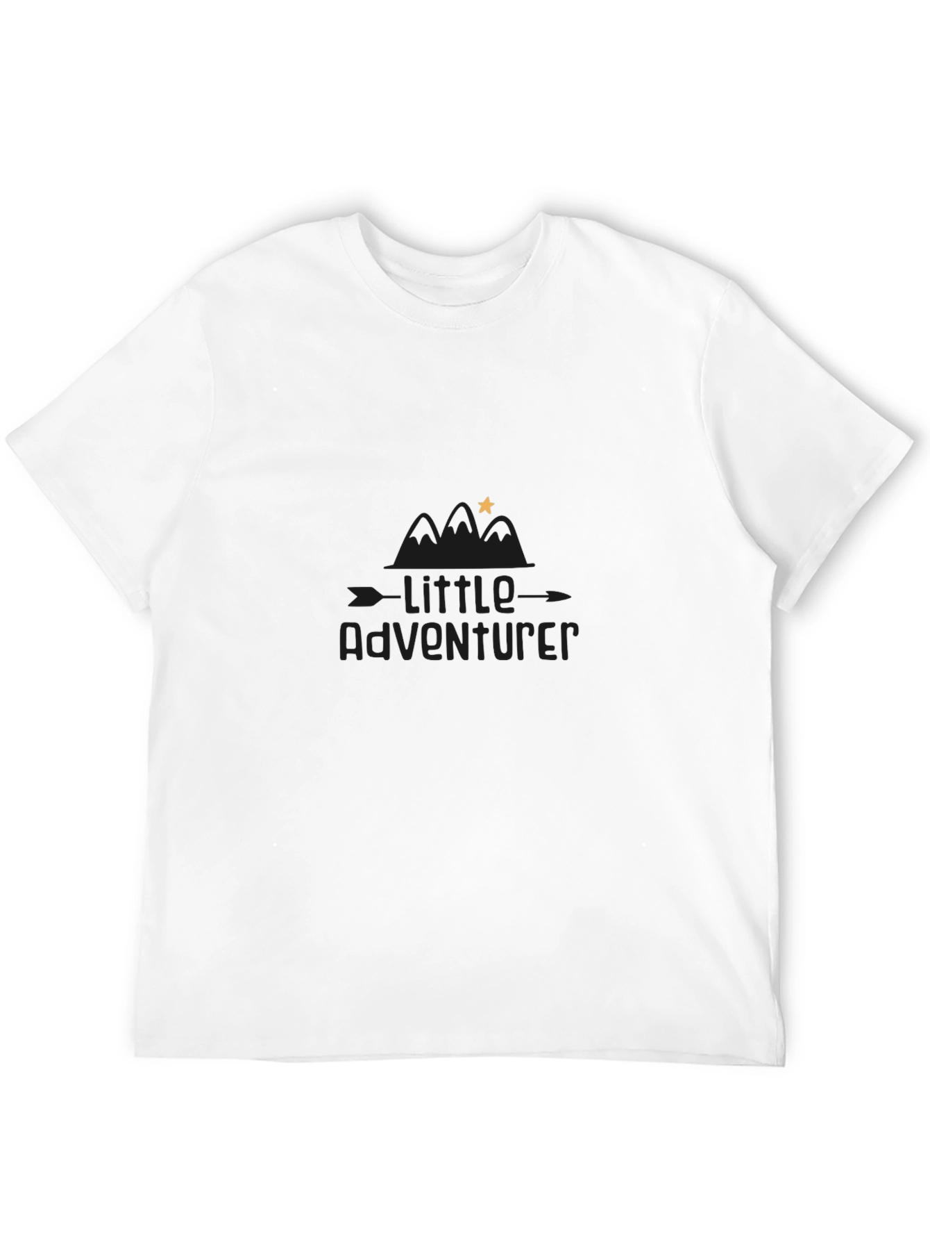 Black Little Adventurer Black Graphic Tee view 12