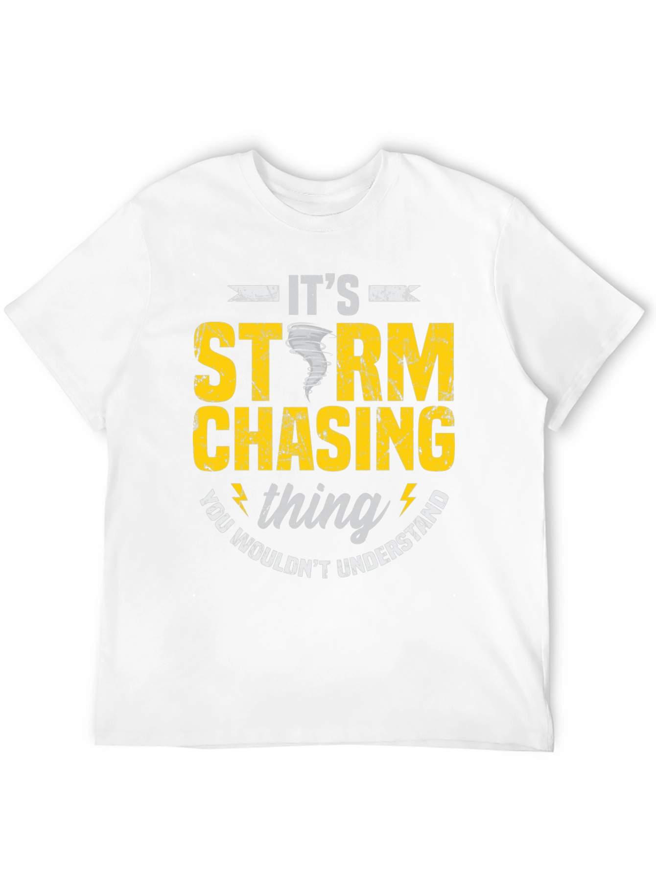 Black Storm Chasing T-Shirt view 12