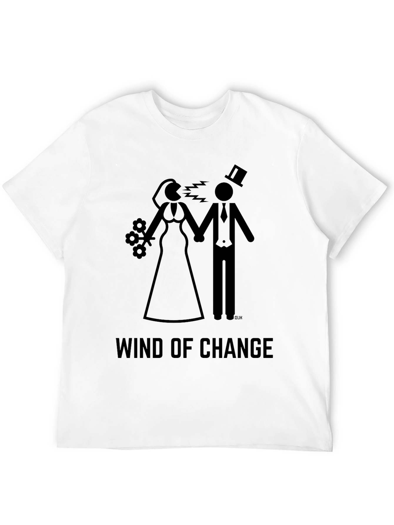 Black Wind of Change Graphic Tee view 12