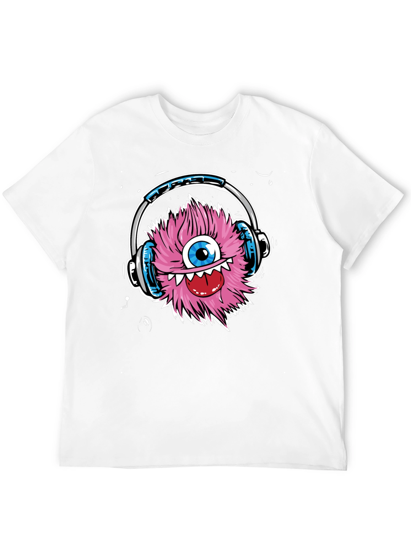 Black Monster DJ Graphic T-Shirt - Music Lover Tee view 12