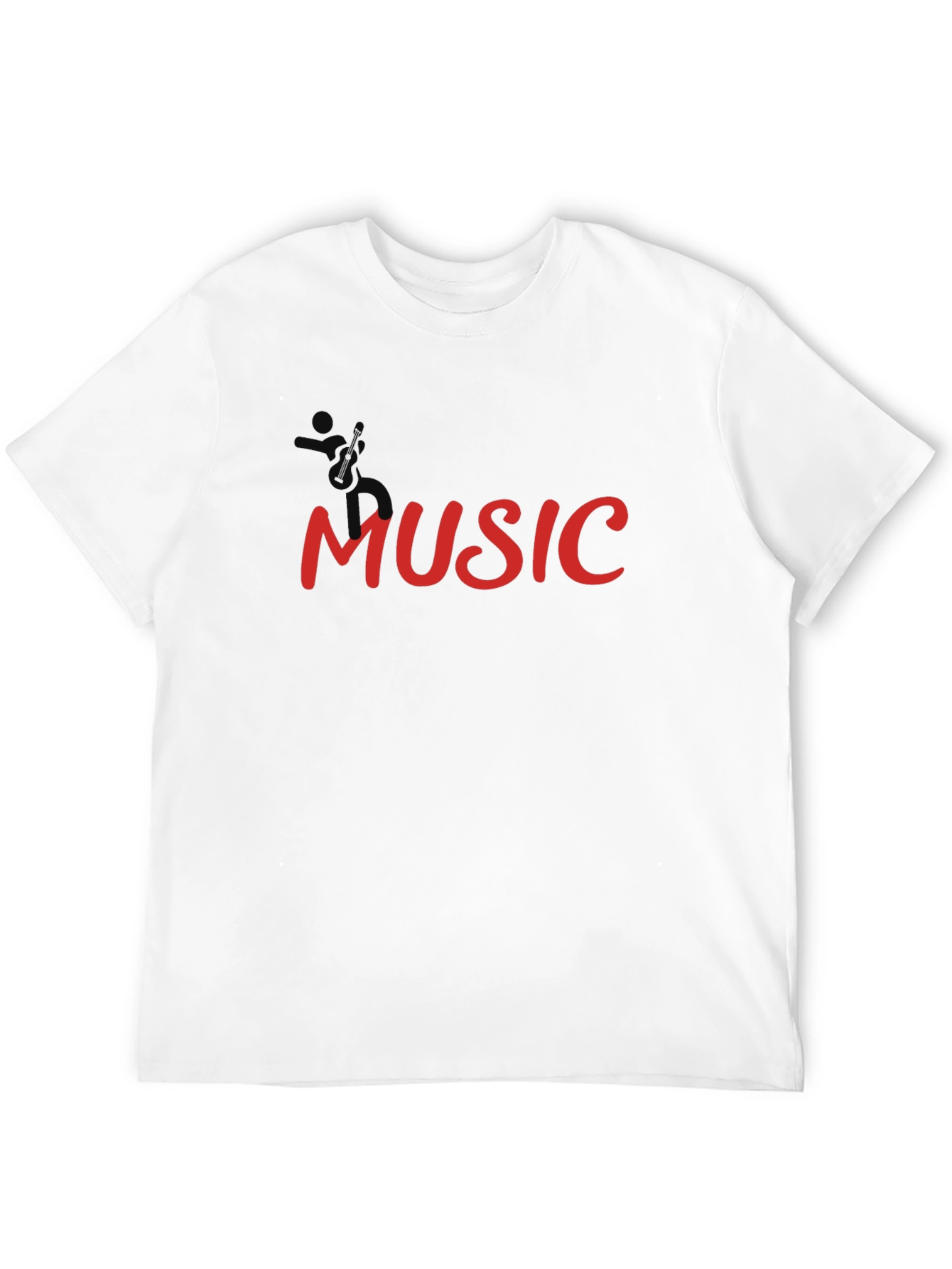 Black Music Graphic Black T-Shirt view 12