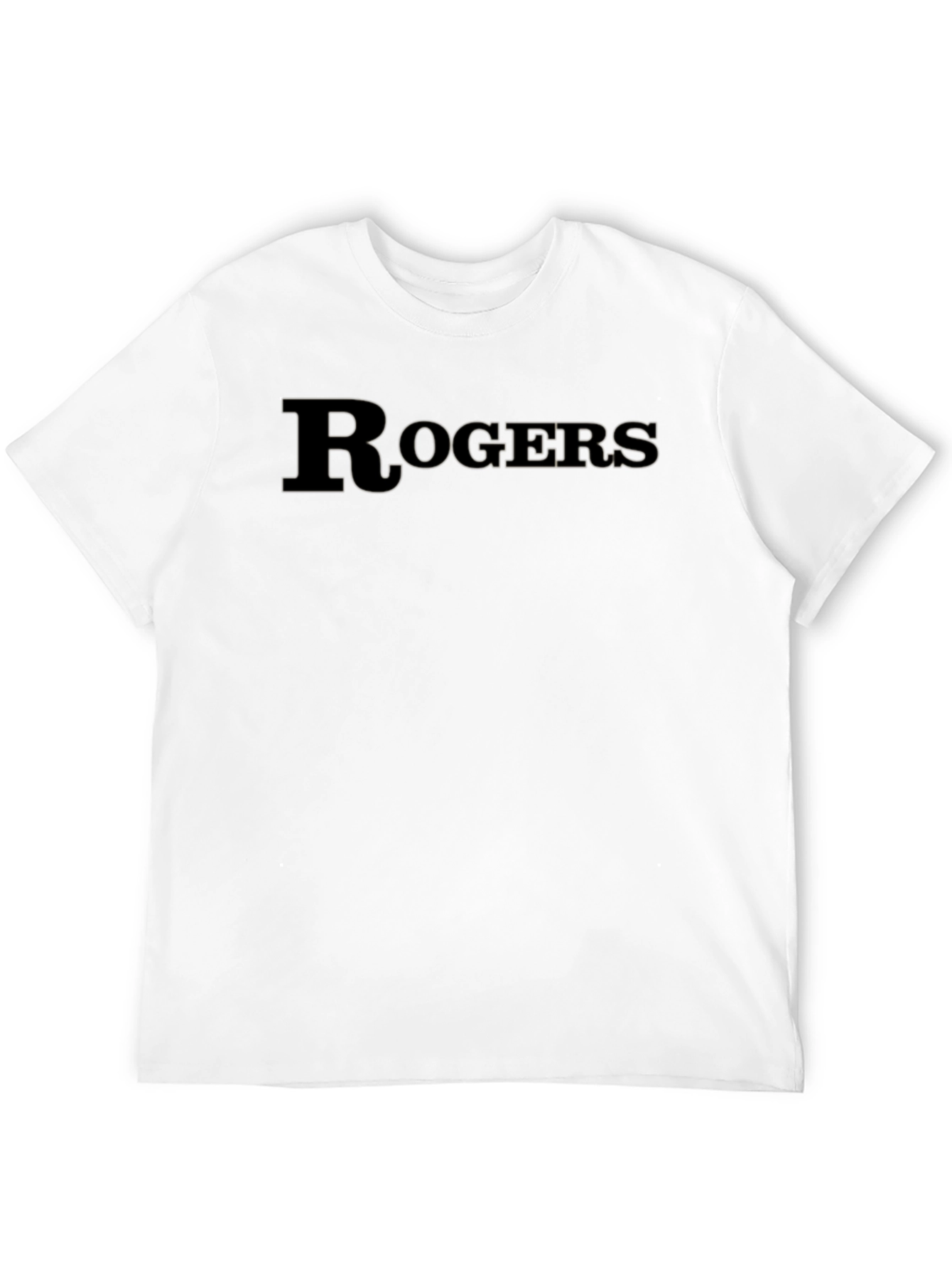 Black Rogers Black Graphic Tee - Classic Style view 12