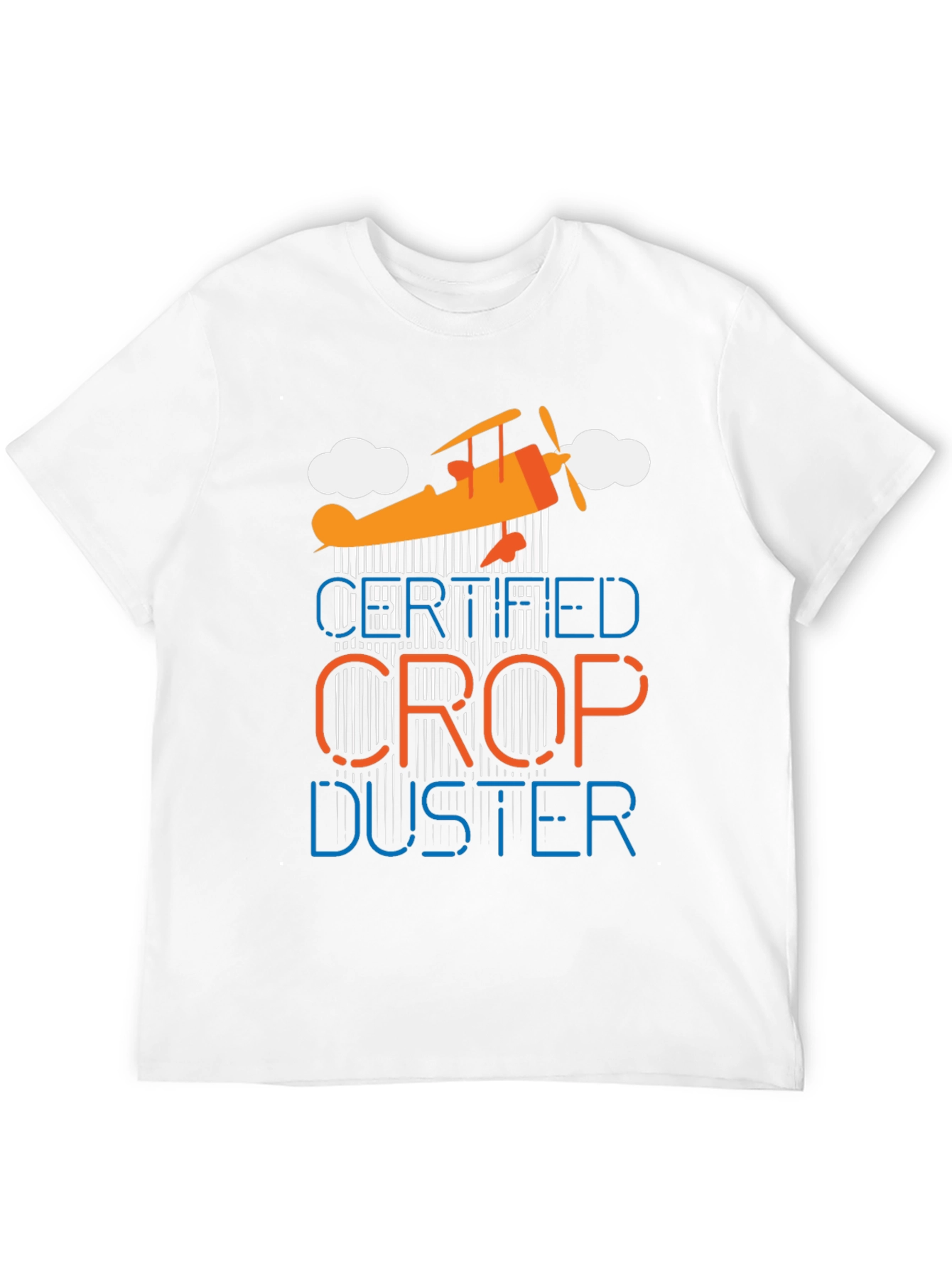 Black Certified Crop Duster Graphic T-Shirt view 12