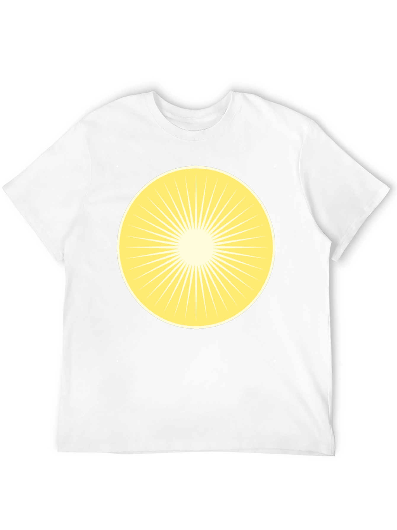 Black Radiant Sunburst Graphic Tee - Classic Black view 12