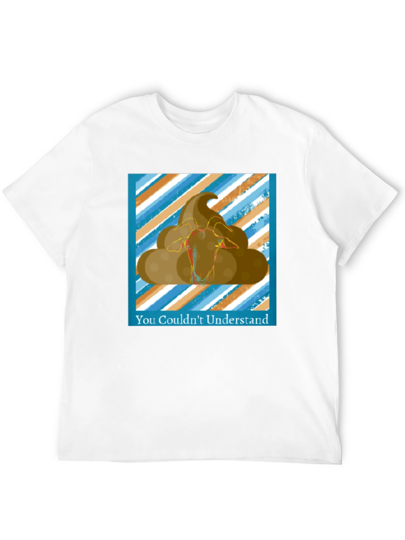 Black Funny Goat Poop T-Shirt - You Couldn't Understand view 12