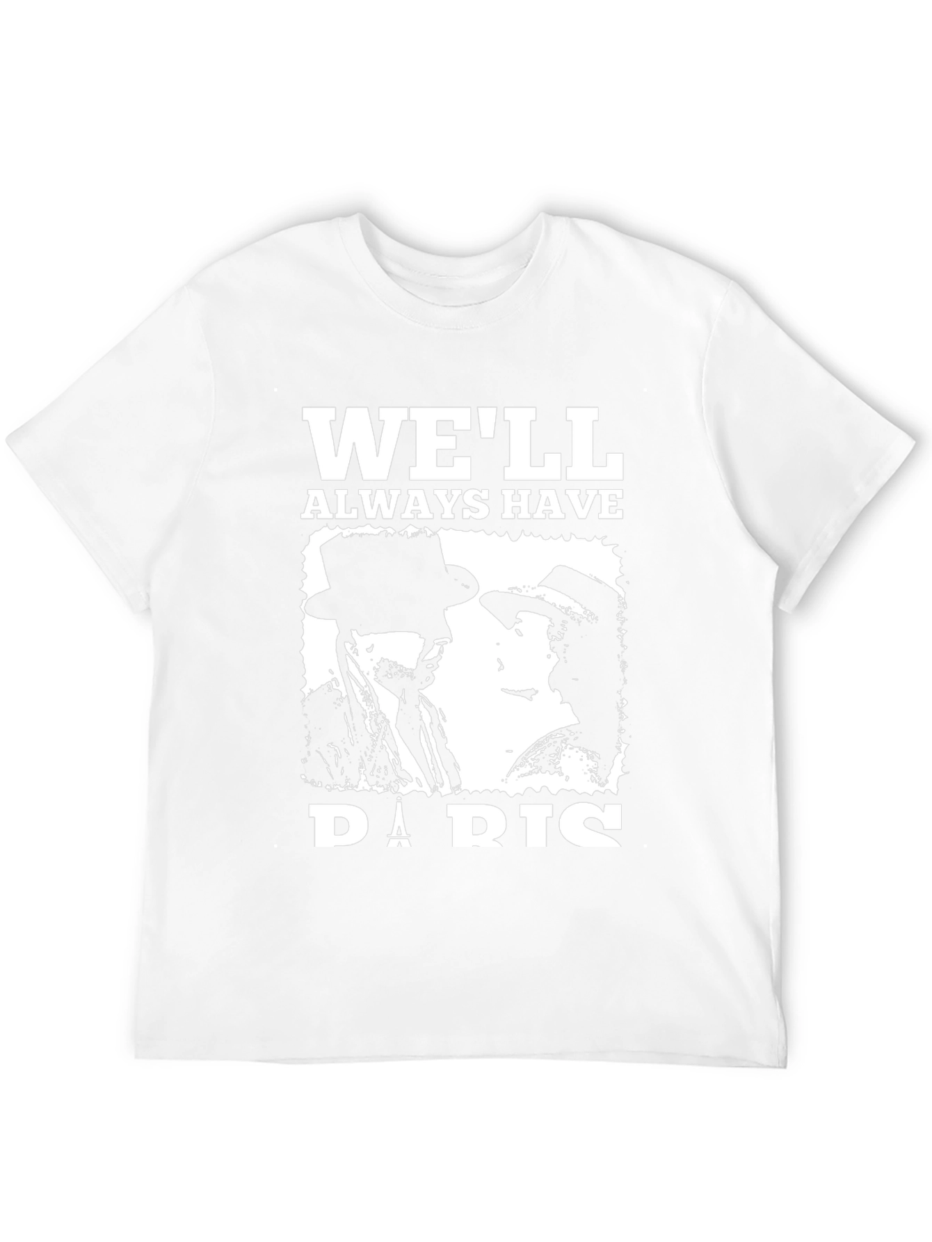 Black We'll Always Have Paris T-Shirt view 12