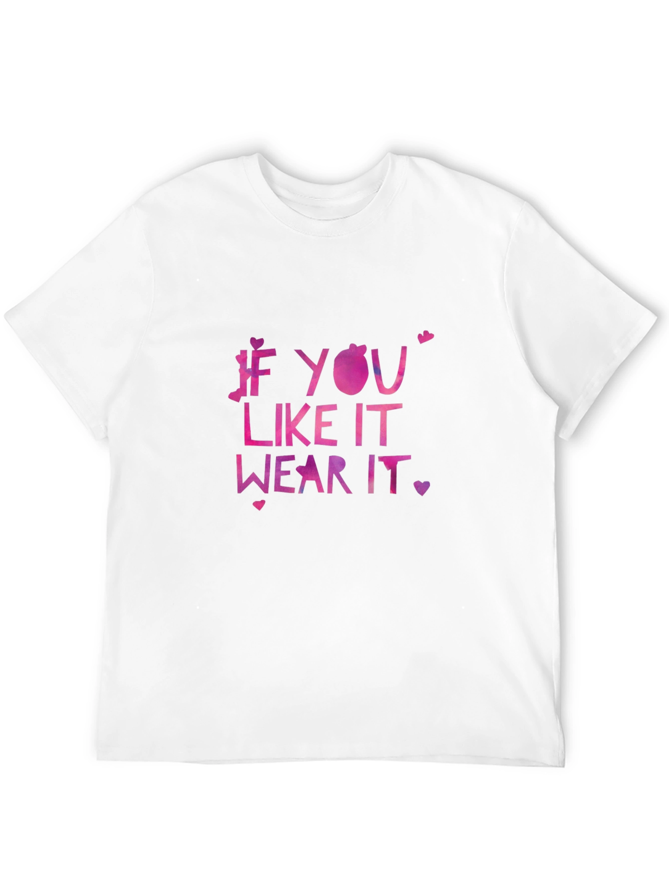 Black If You Like It Wear It T-Shirt - Fun Graphic Tee view 12