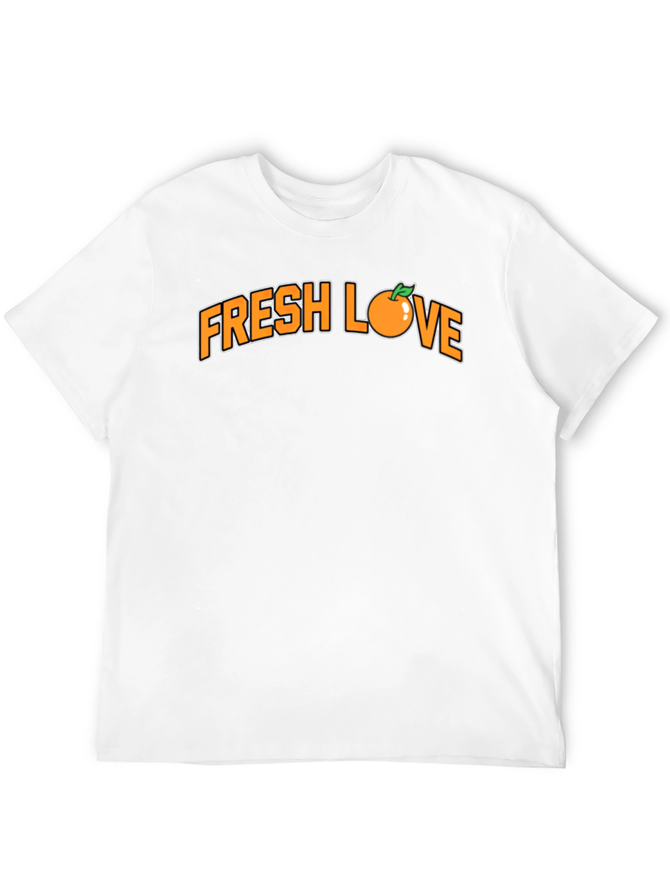 Black Fresh Love Graphic Tee - Black T-Shirt view 12