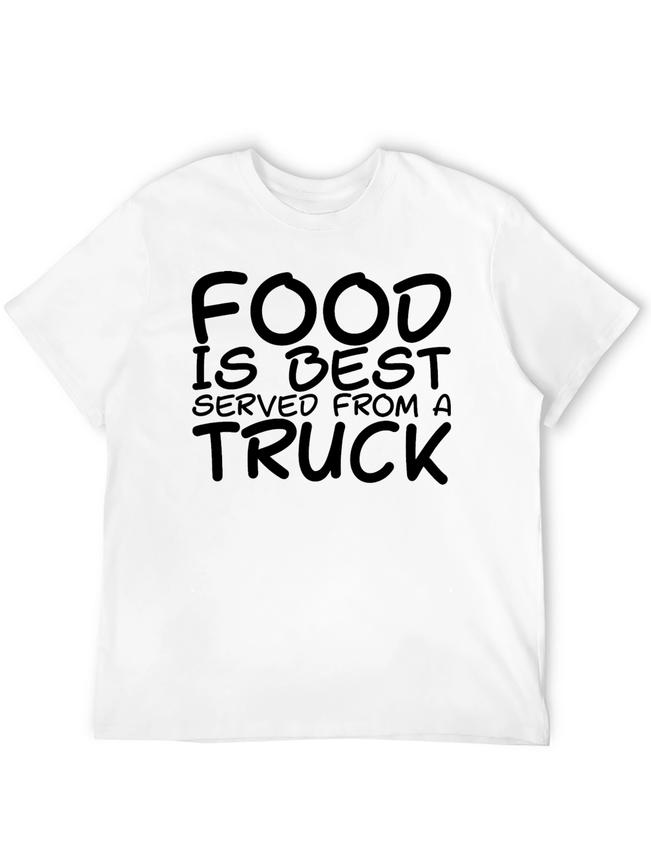 Black Food Truck Lover Black Cotton Tee view 12