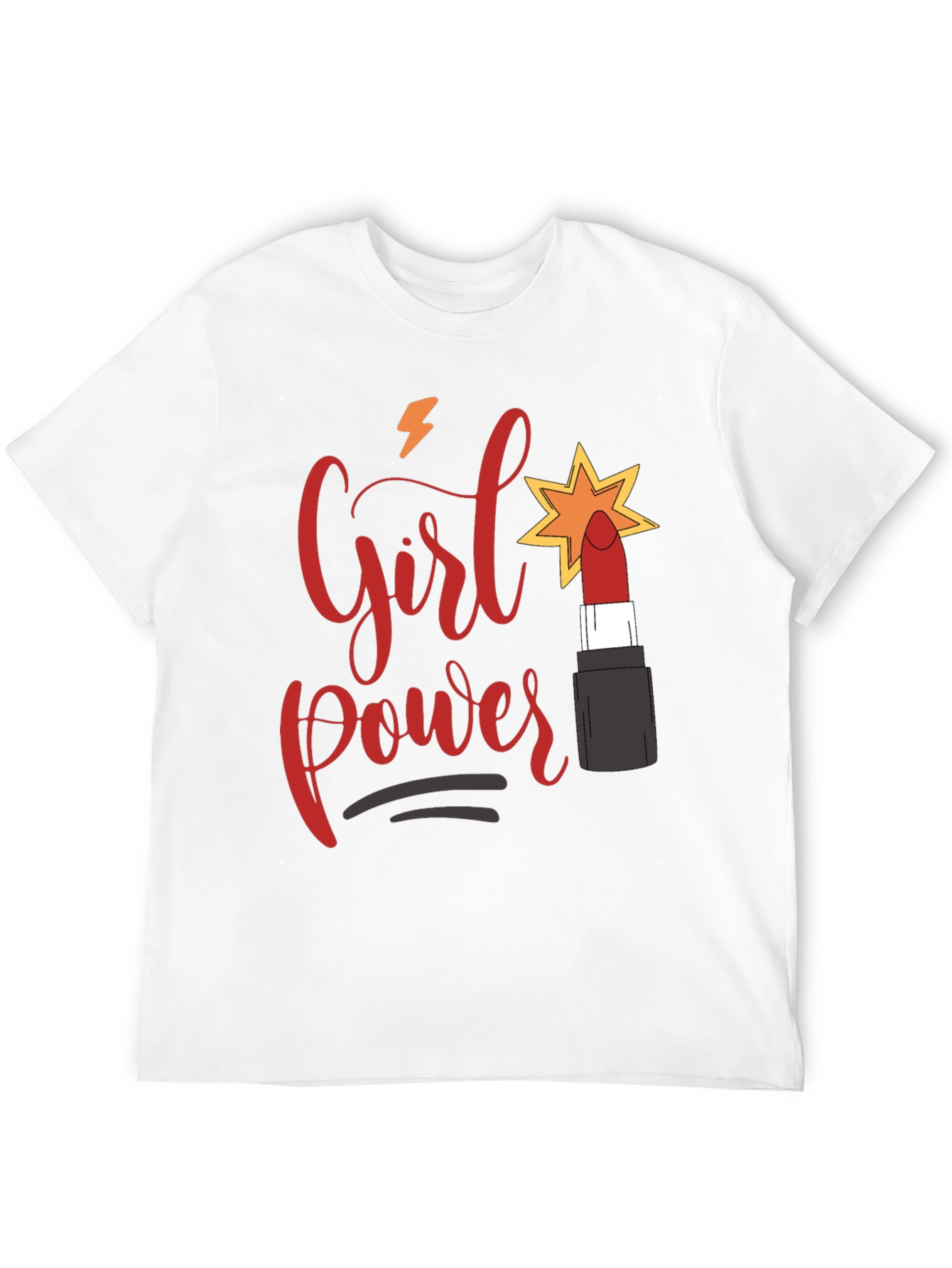 Black Girl Power Lipstick Graphic Tee view 12