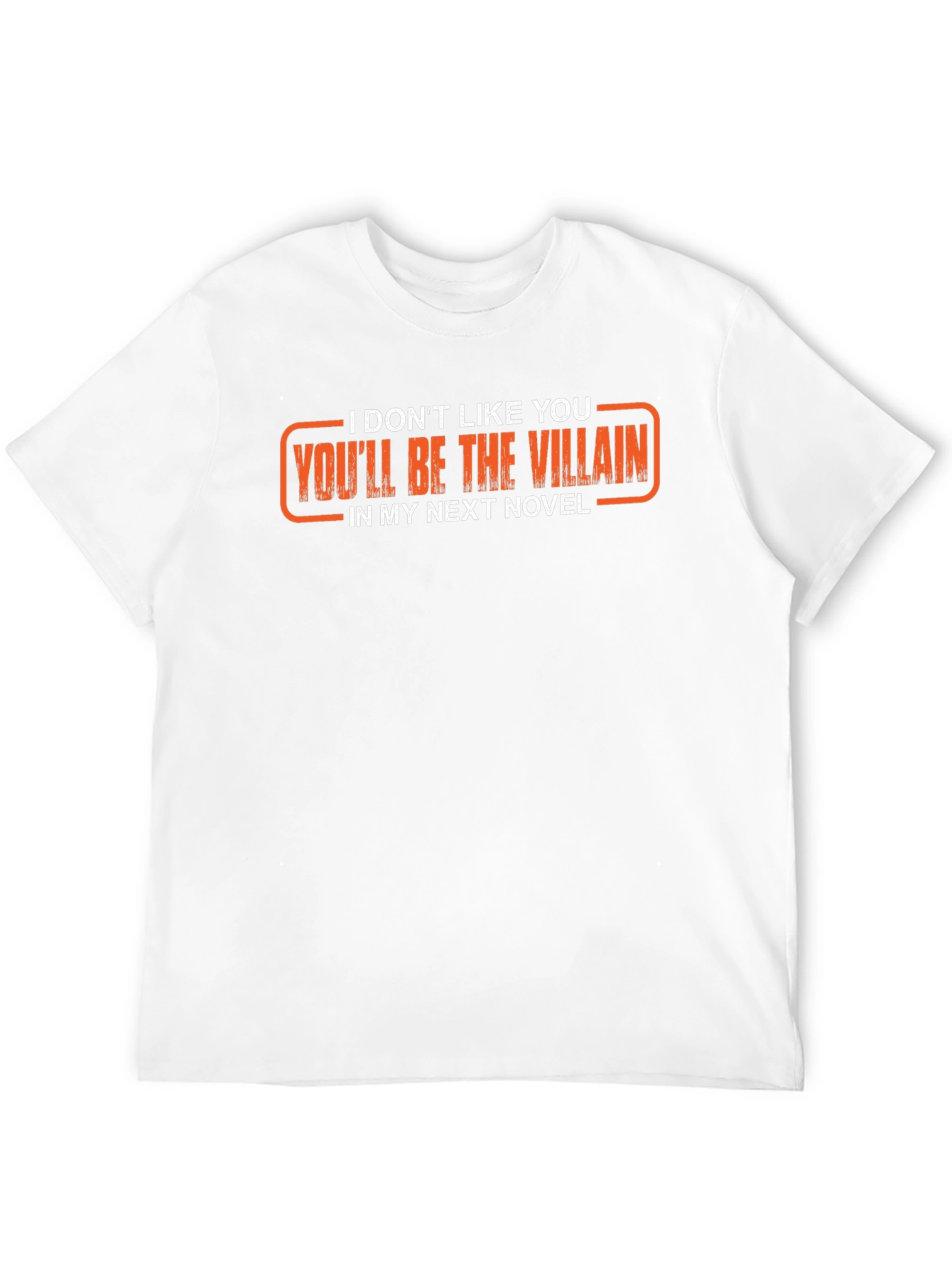 Black Villain Novel Graphic T-Shirt - Black view 12