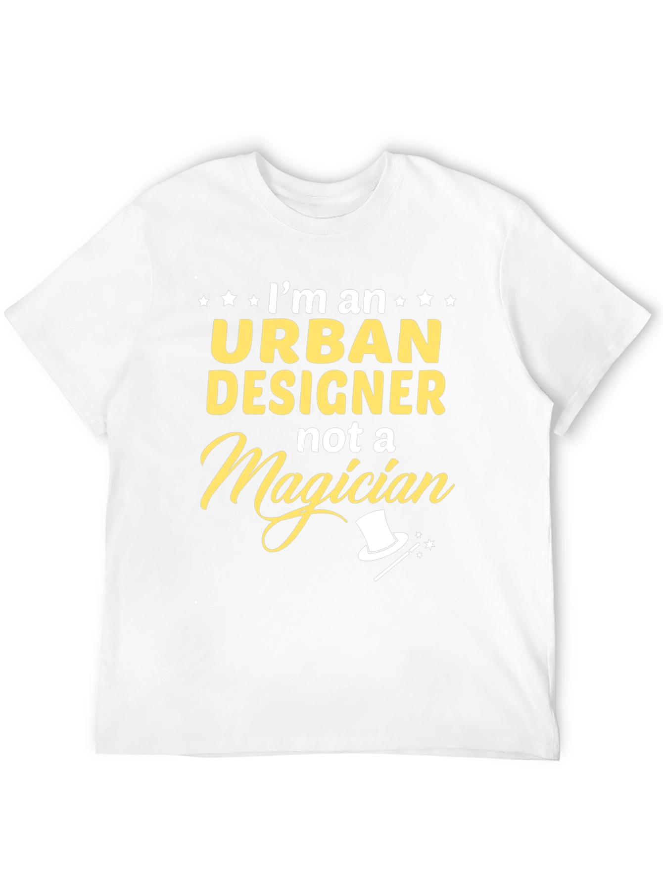Black Urban Designer T-Shirt - Funny Magician Tee view 12