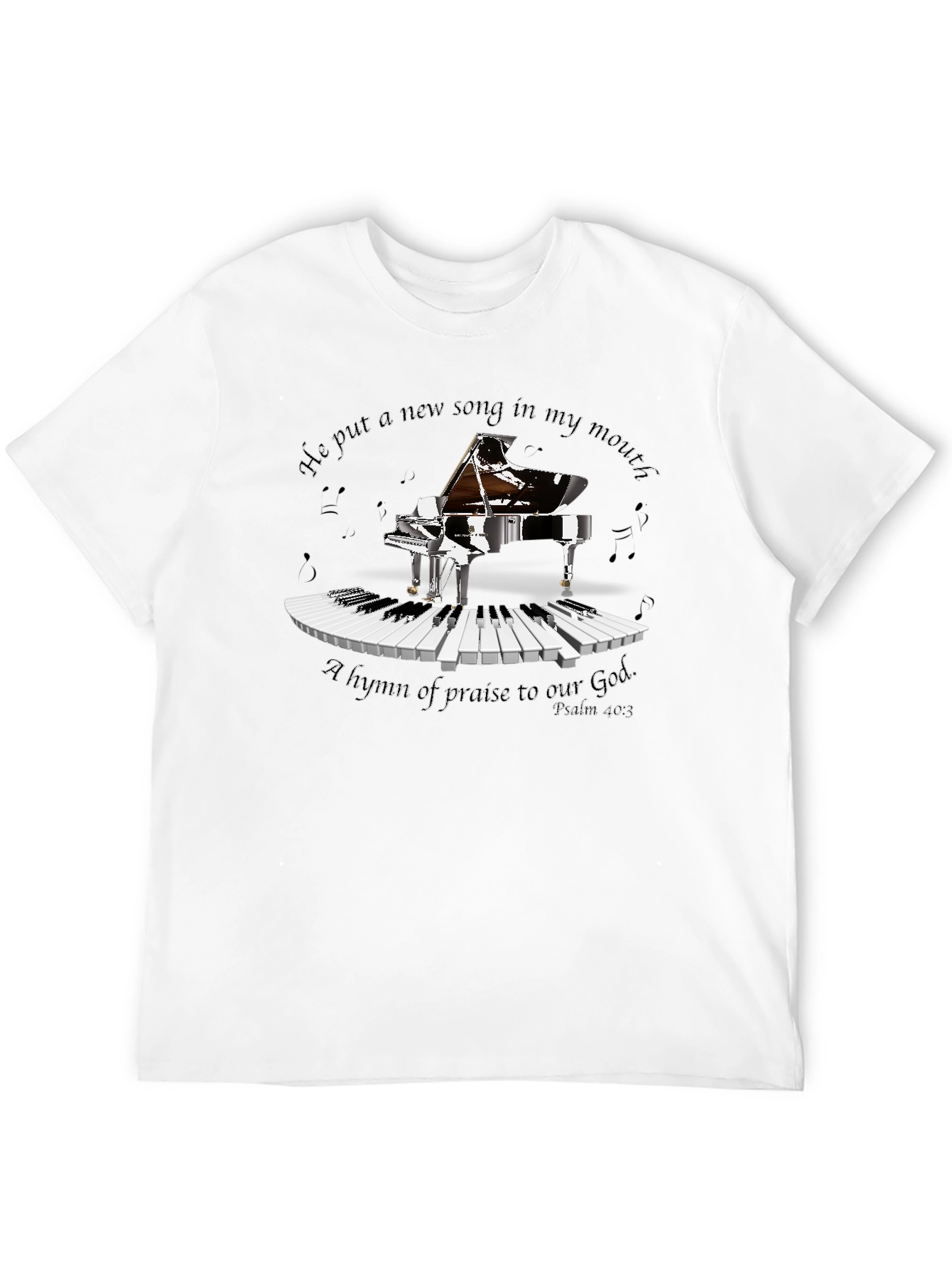 Piano Hymn Praise T-Shirt - 12
