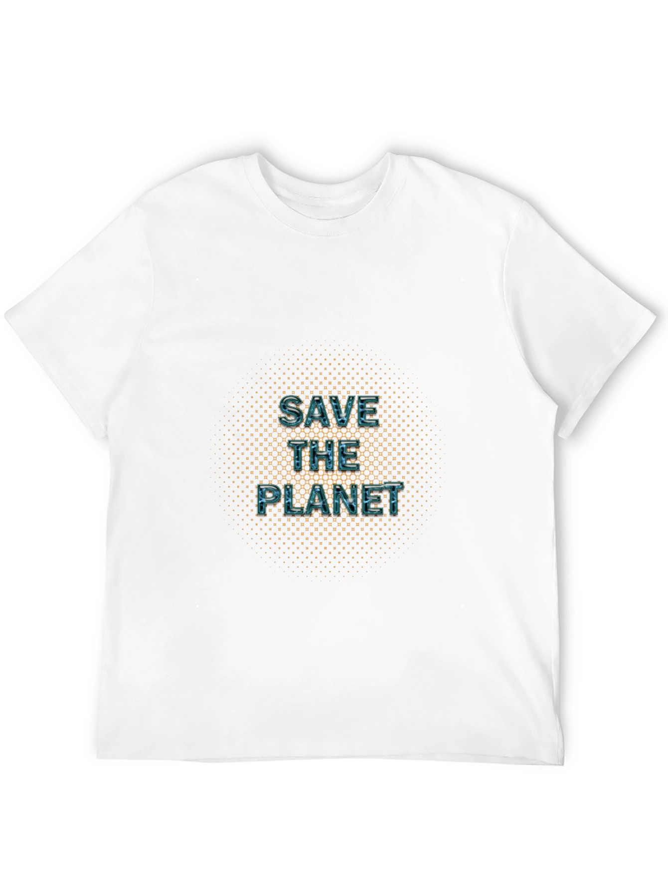 Black Save The Planet Graphic Tee - Black Cotton Blend view 12