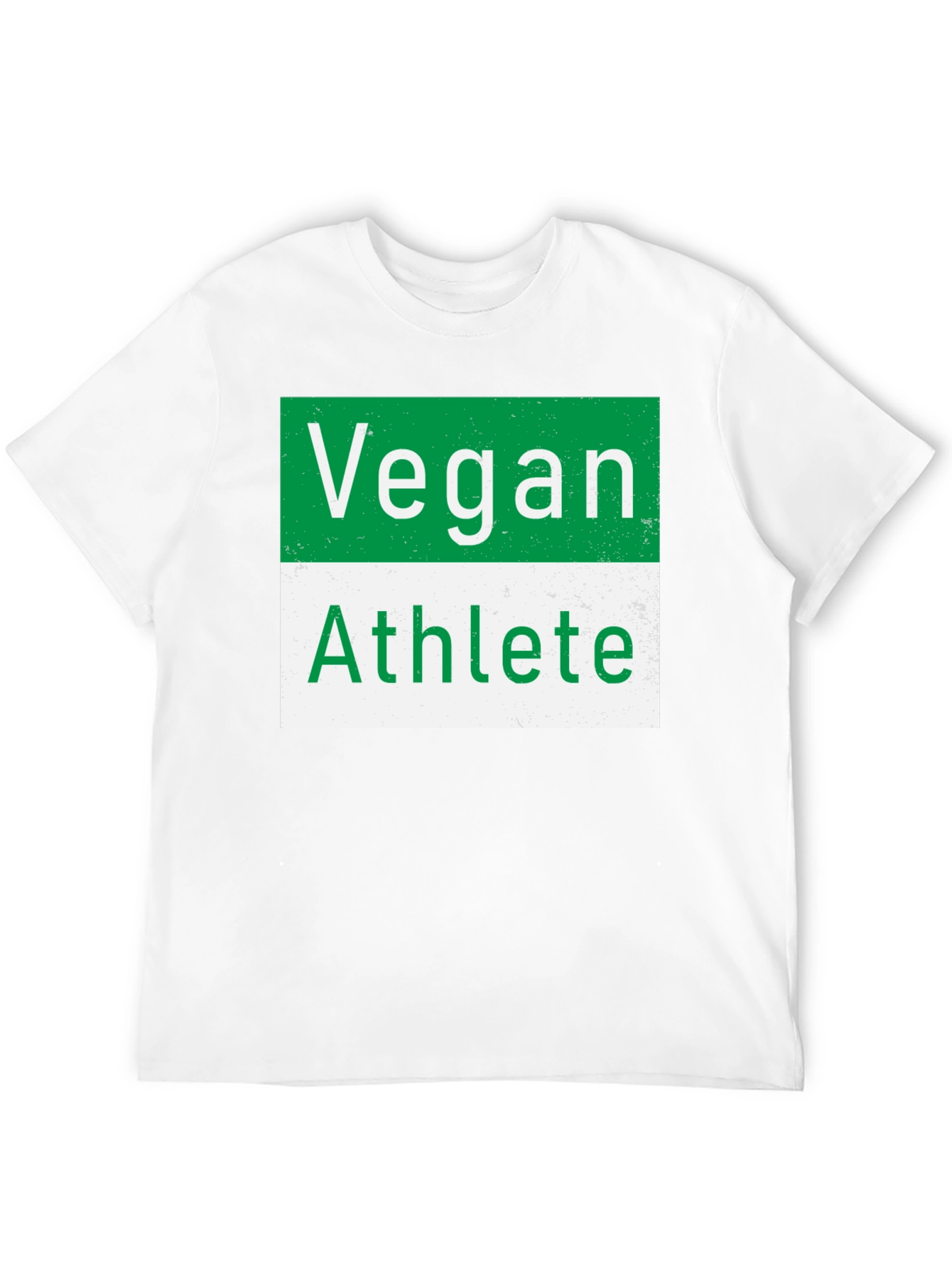 Black Vegan Athlete T-Shirt - Unisex Black Tee view 12