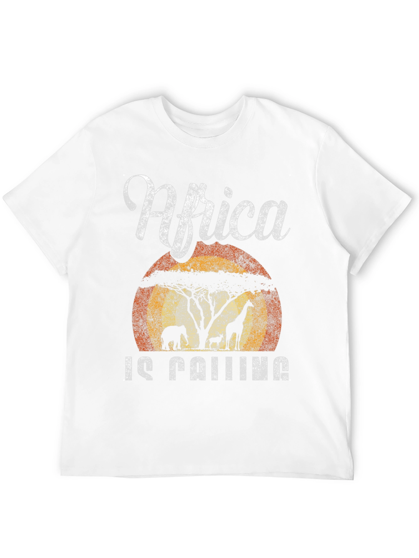 Black Africa Is Calling T-Shirt Safari Design view 12