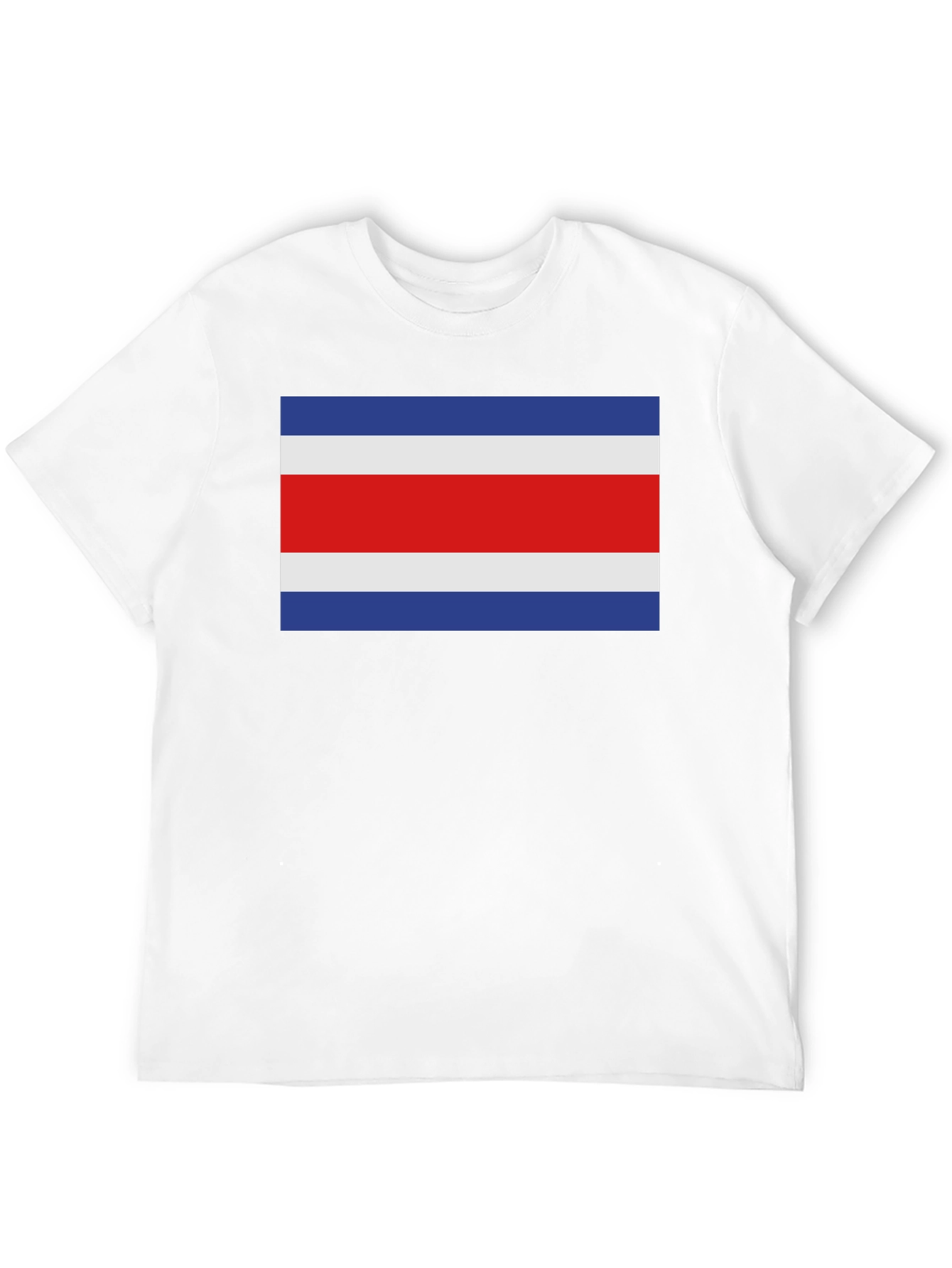 Black Costa Rica Flag T-Shirt - Show Your Pride! view 12