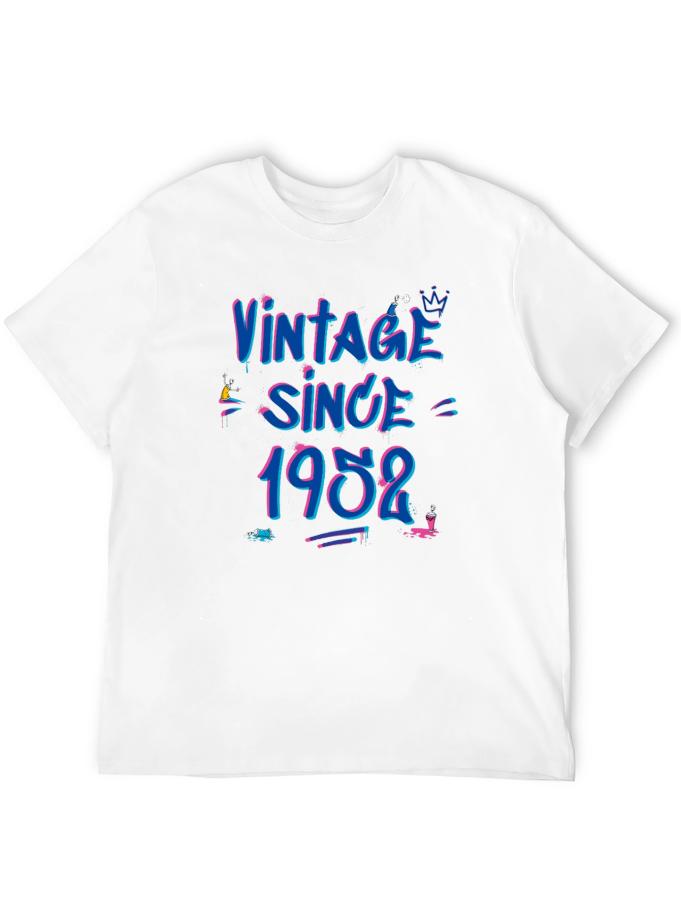 Black Vintage Since 1952 Graphic T-Shirt view 12