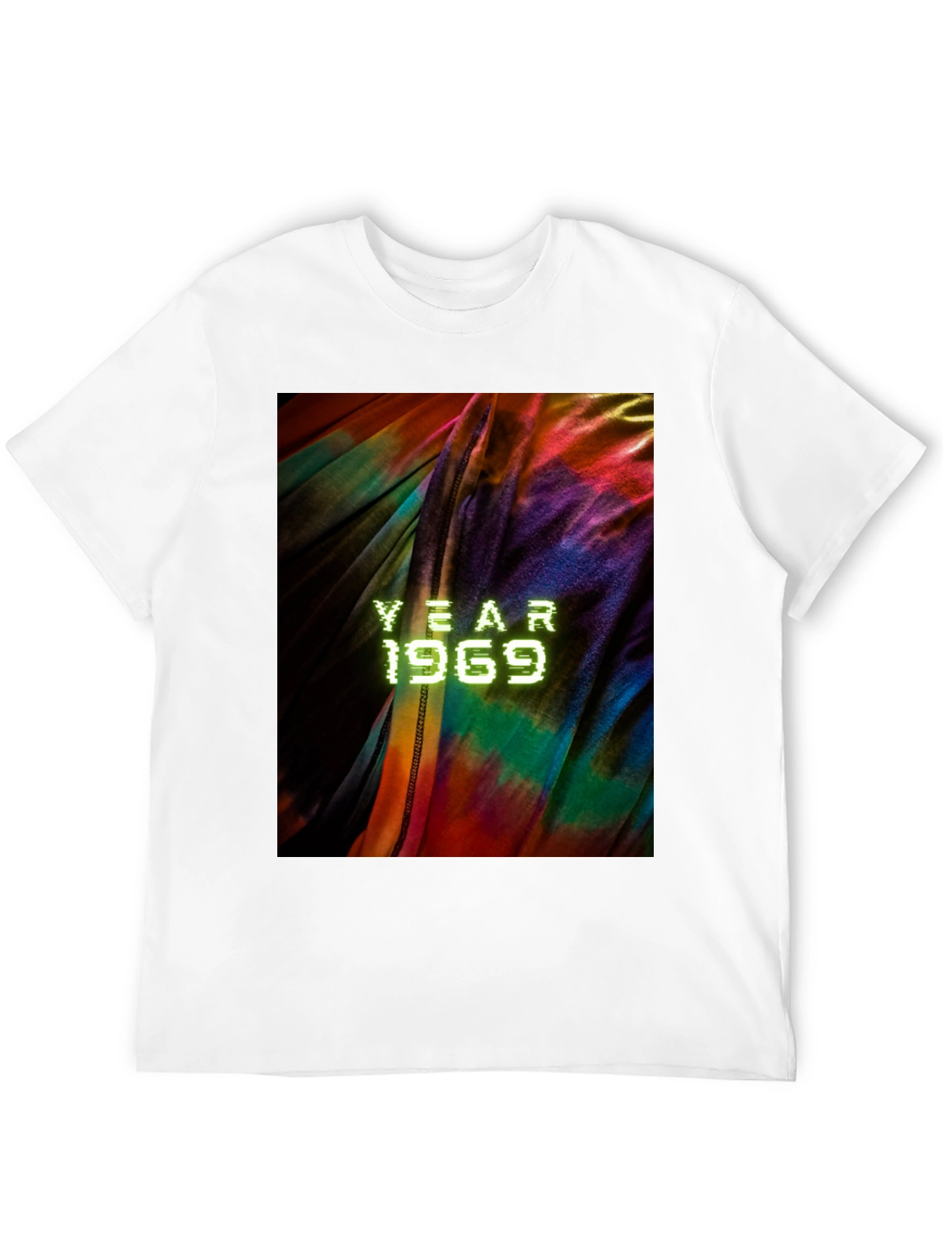 Black Year 1969 Tie Dye Graphic Tee view 12