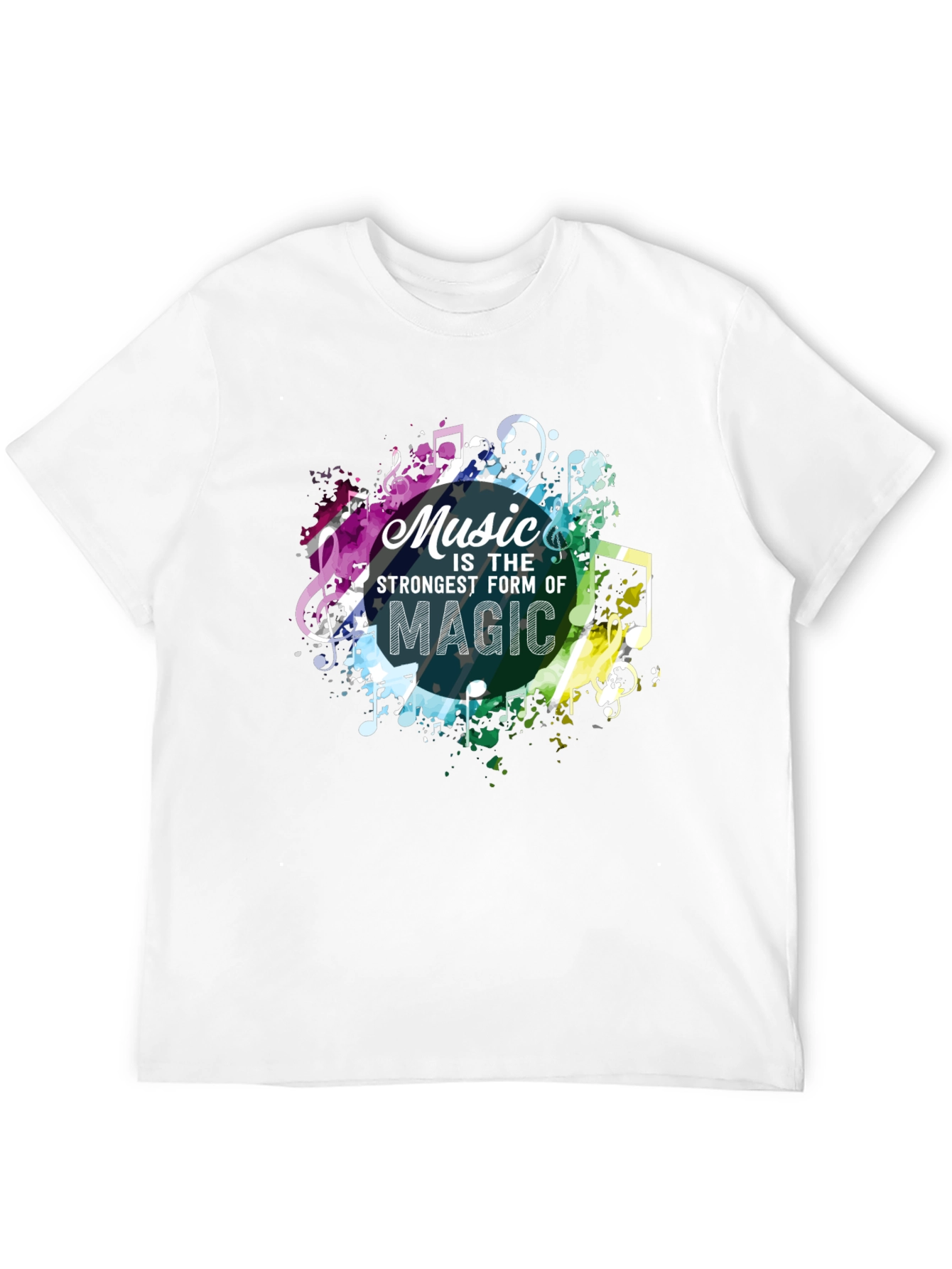 Black Music Is Magic Men's Graphic Tee view 12