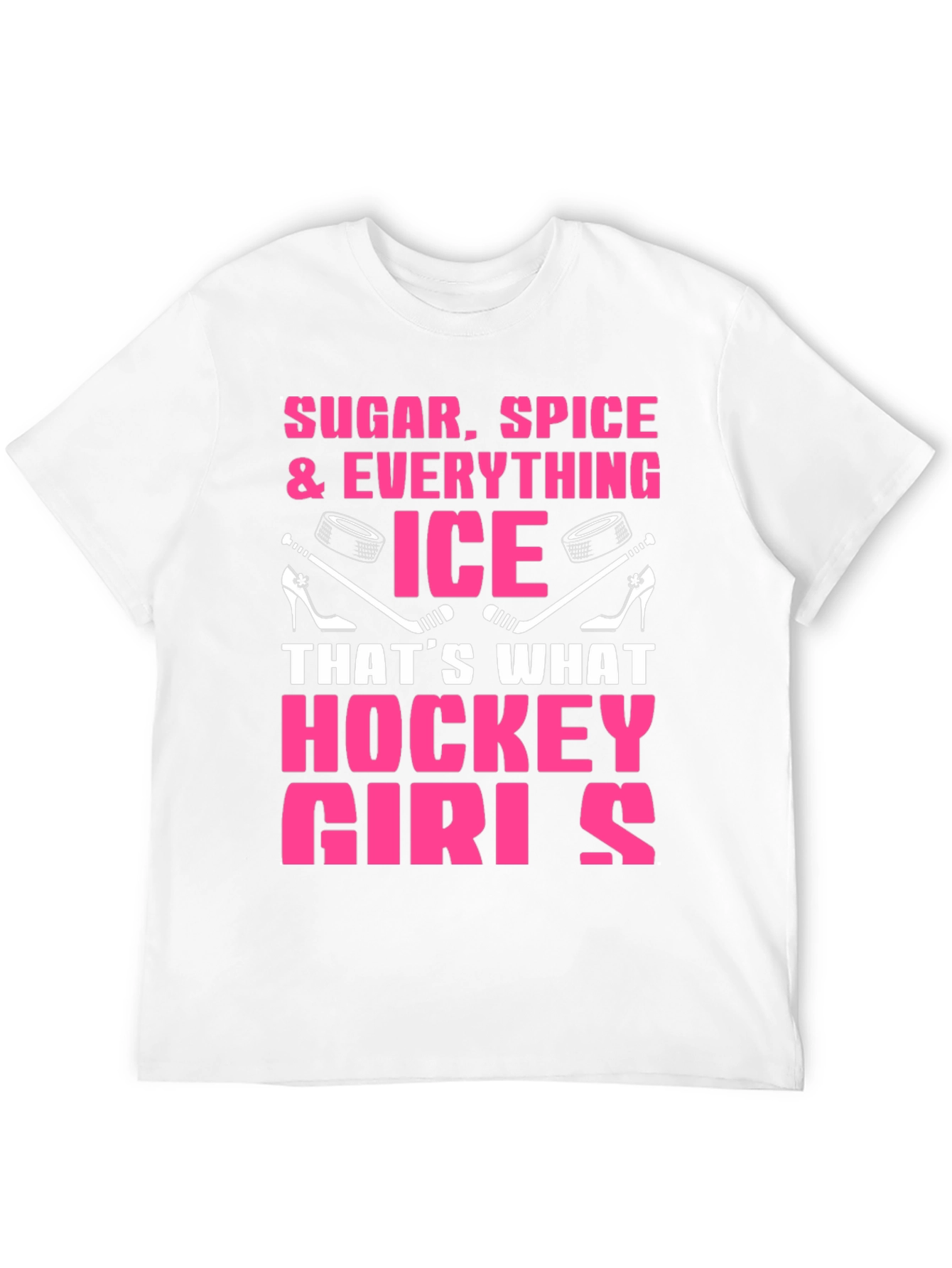 Black Sugar Spice Hockey Girls T-Shirt view 12