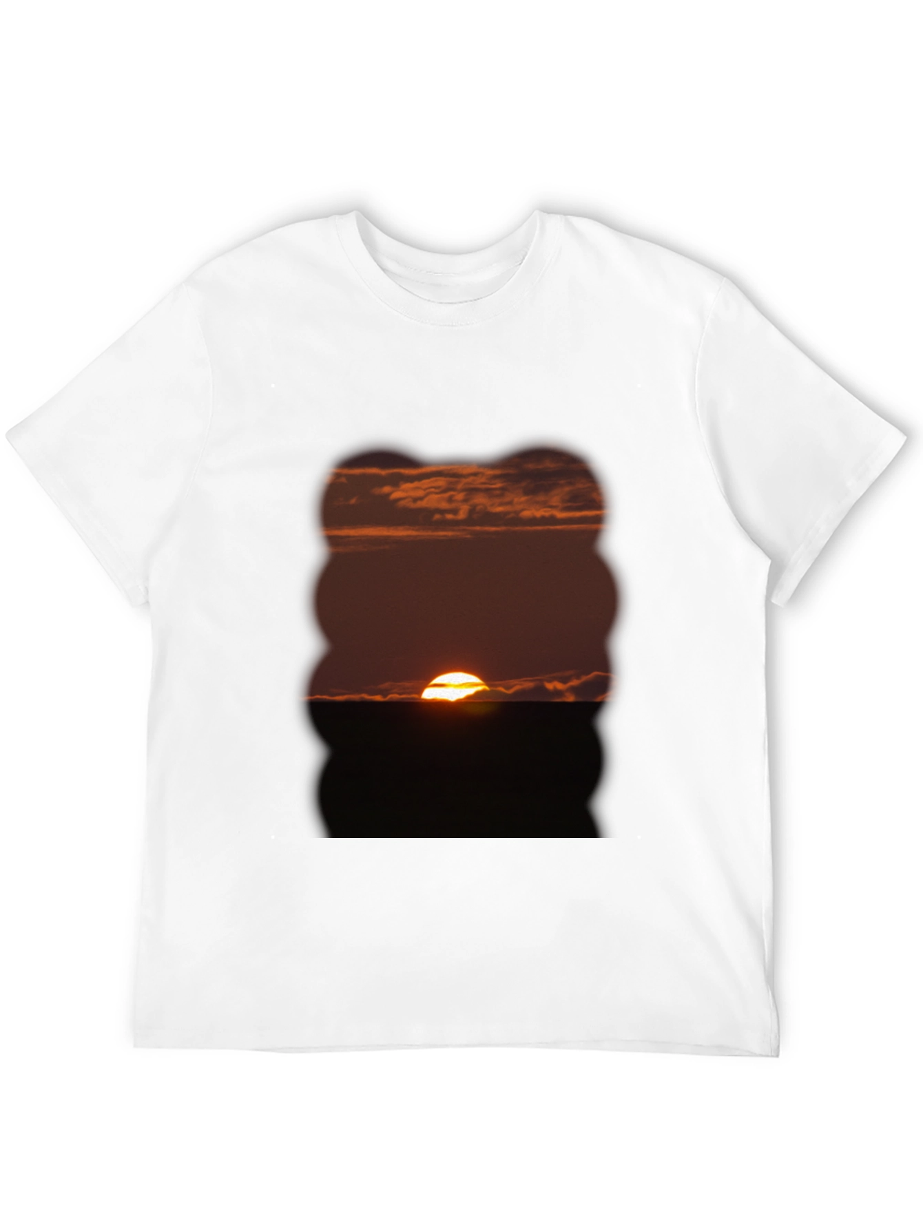 Black Sunset Graphic Tee - Nature Inspired view 12