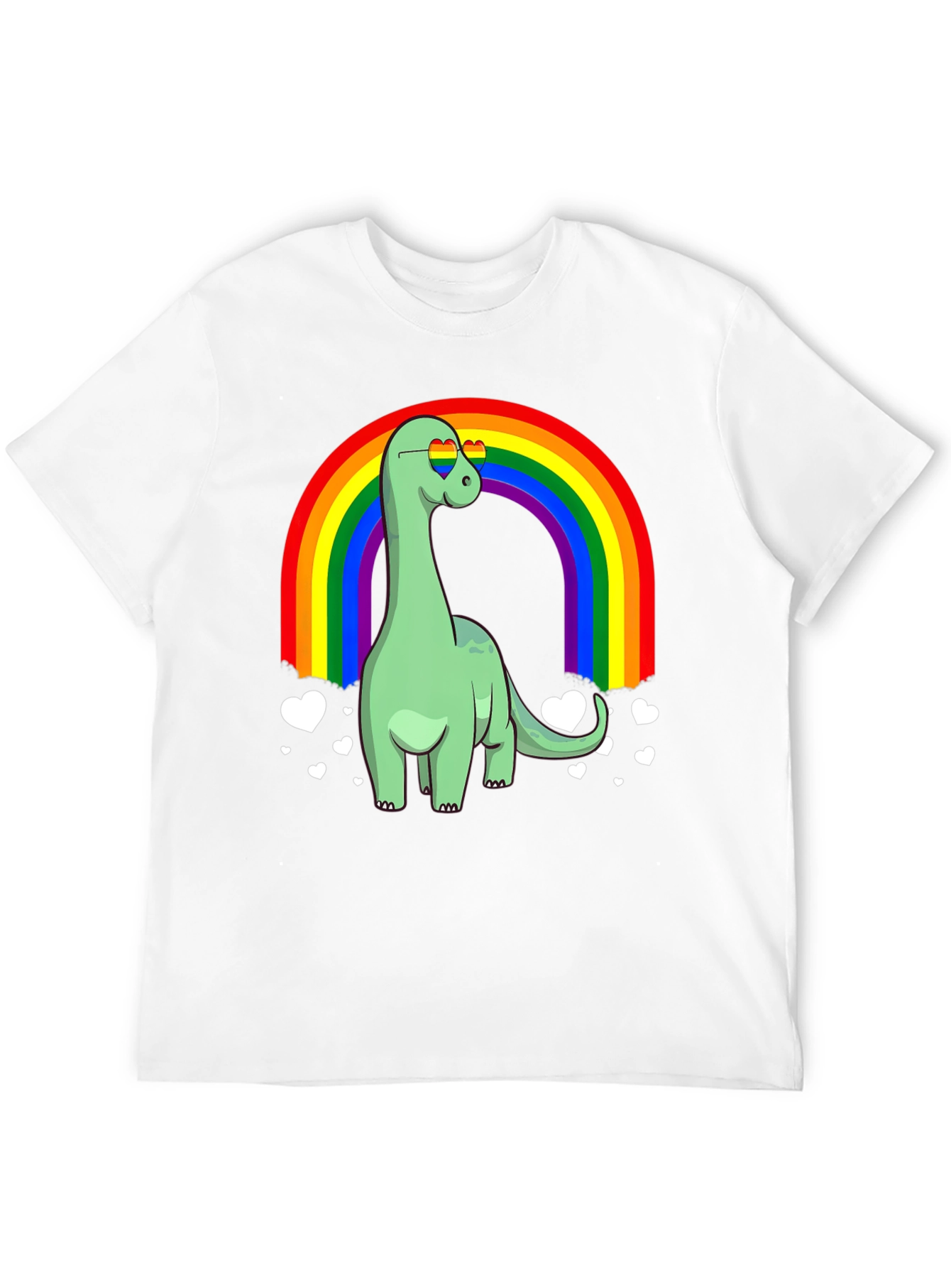 Dino Rainbow Pride T-Shirt - 12