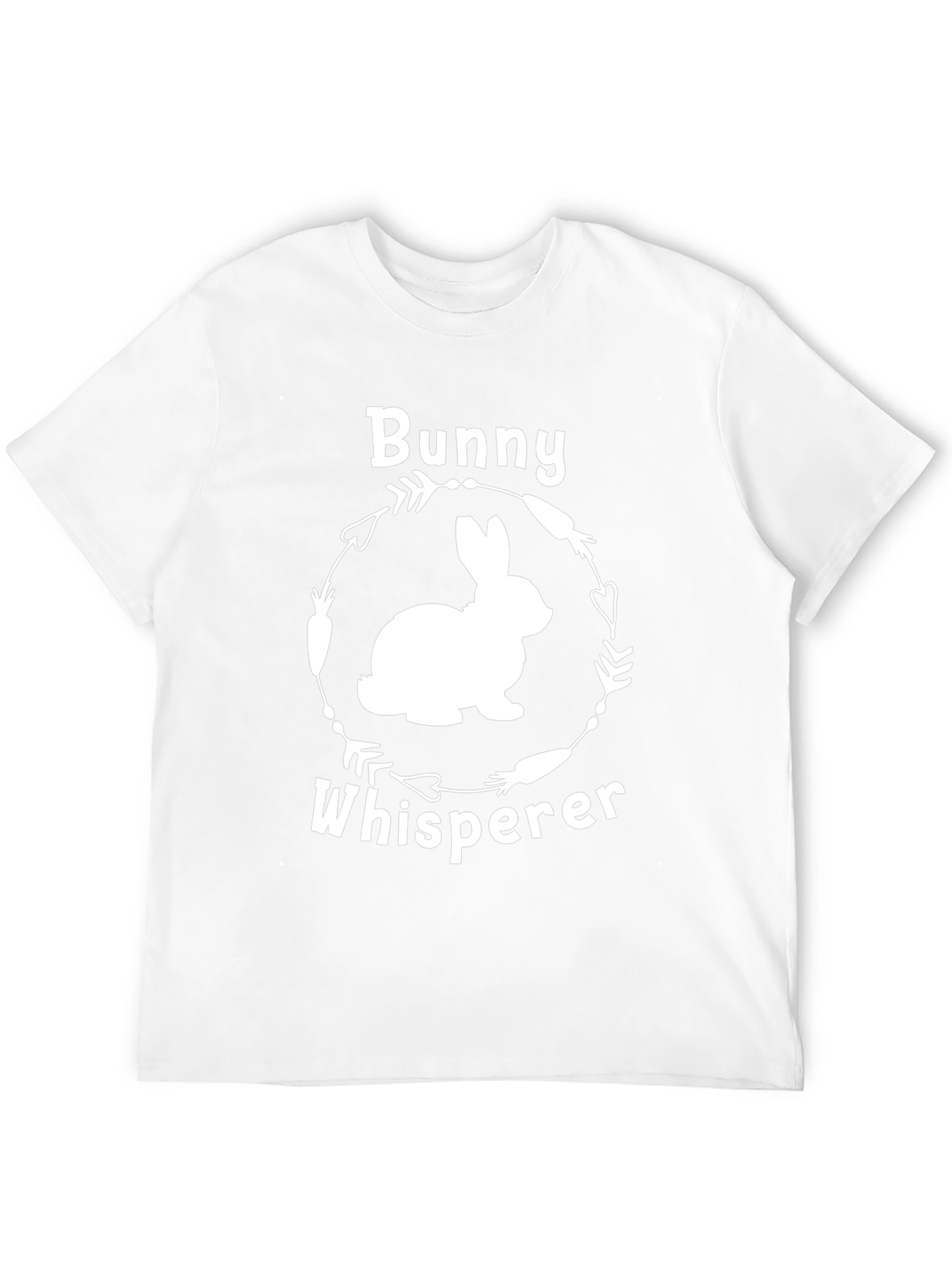 Black Bunny Whisperer Graphic T-Shirt view 12
