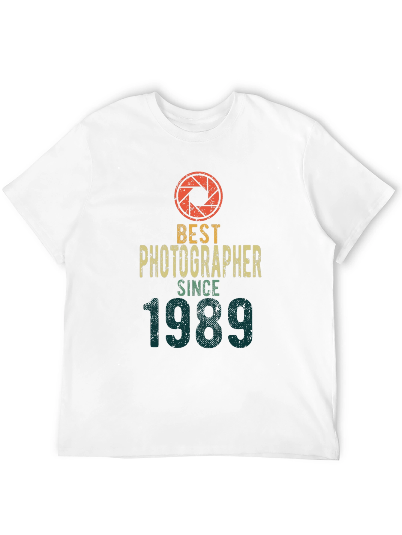 Black Best Photographer Since 1989 T-Shirt view 12
