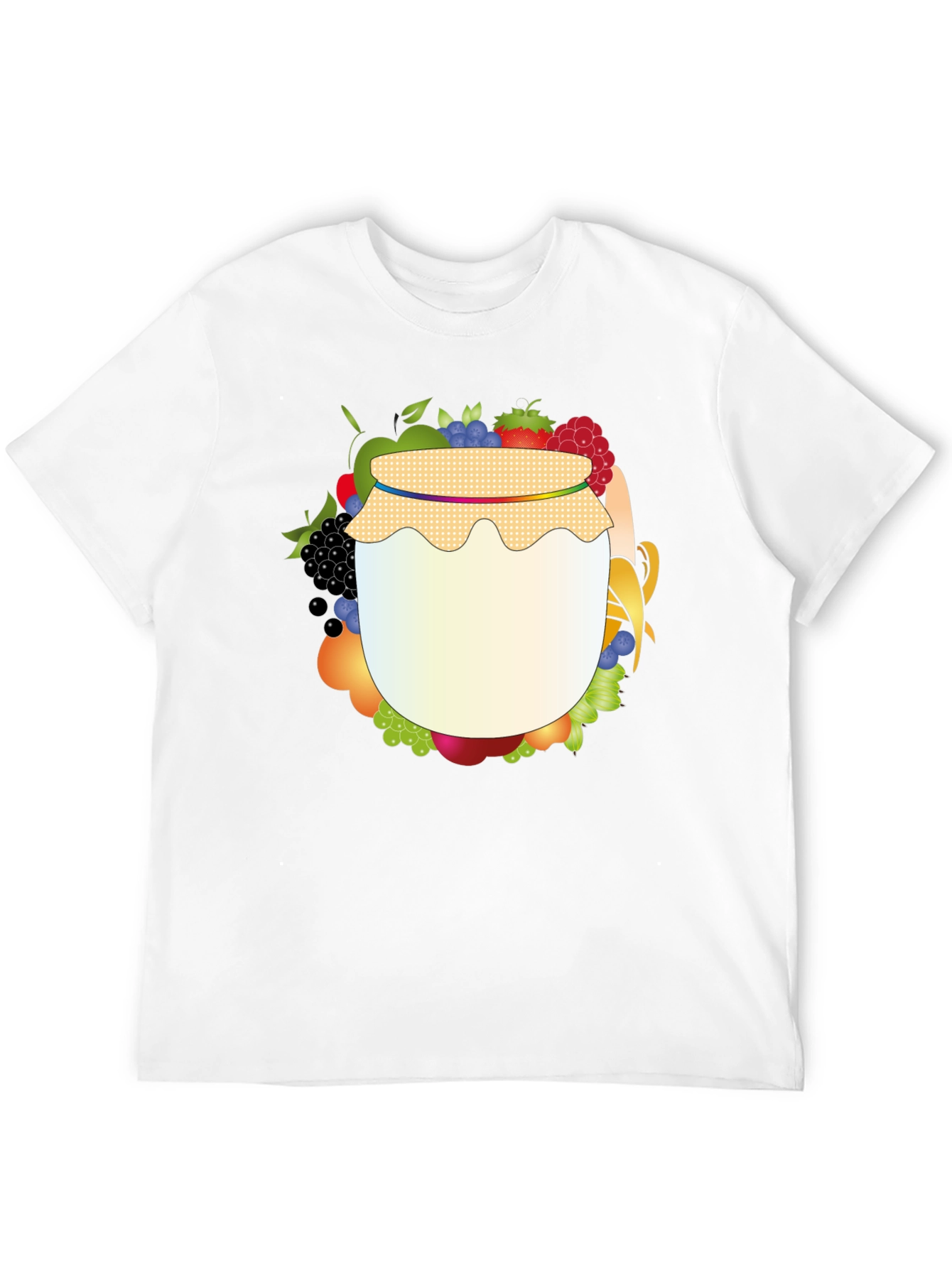 Black Fruity Jam Jar Graphic Tee view 12