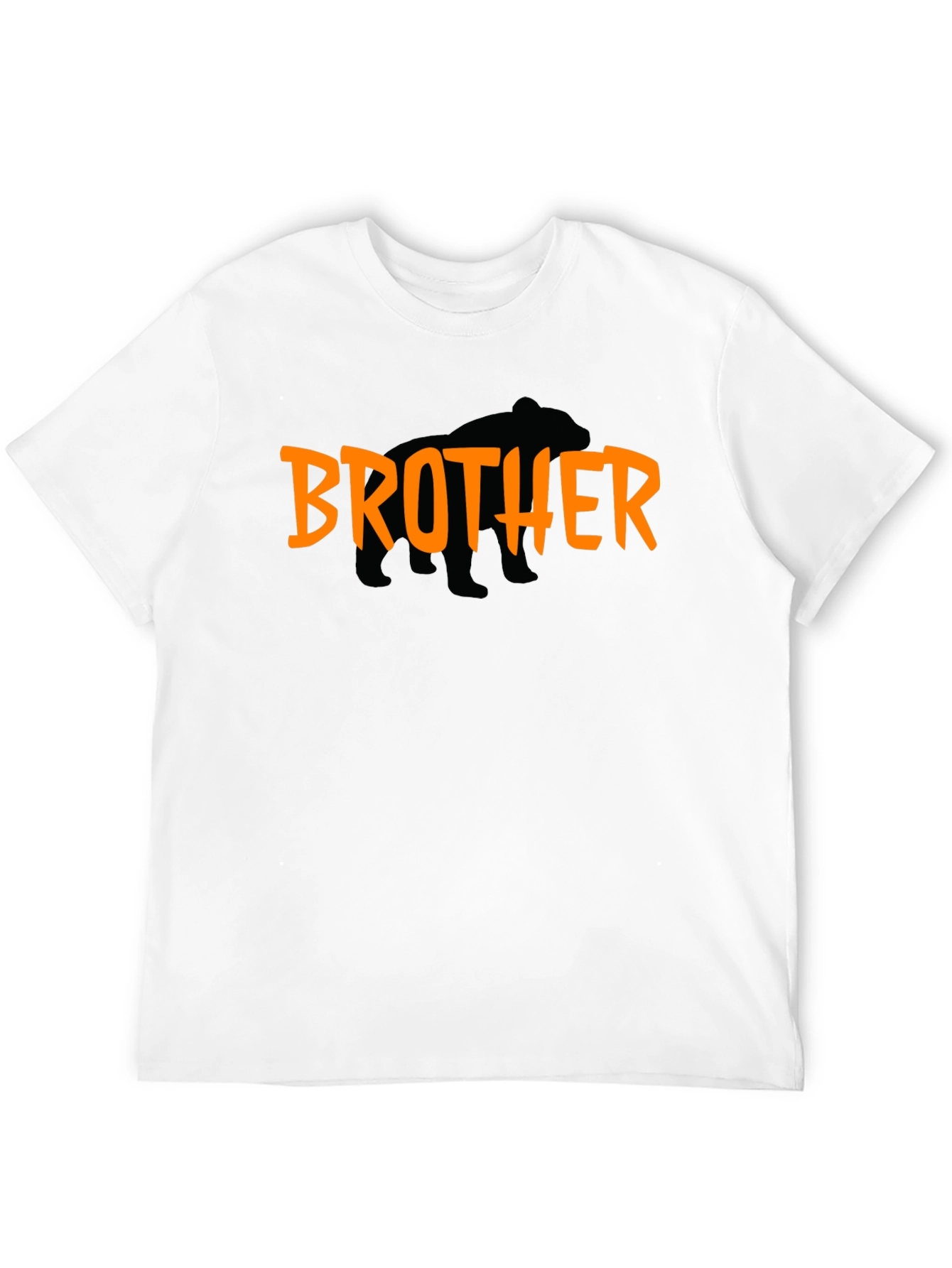 Black Brother Bear Graphic Tee - Black T-Shirt view 12