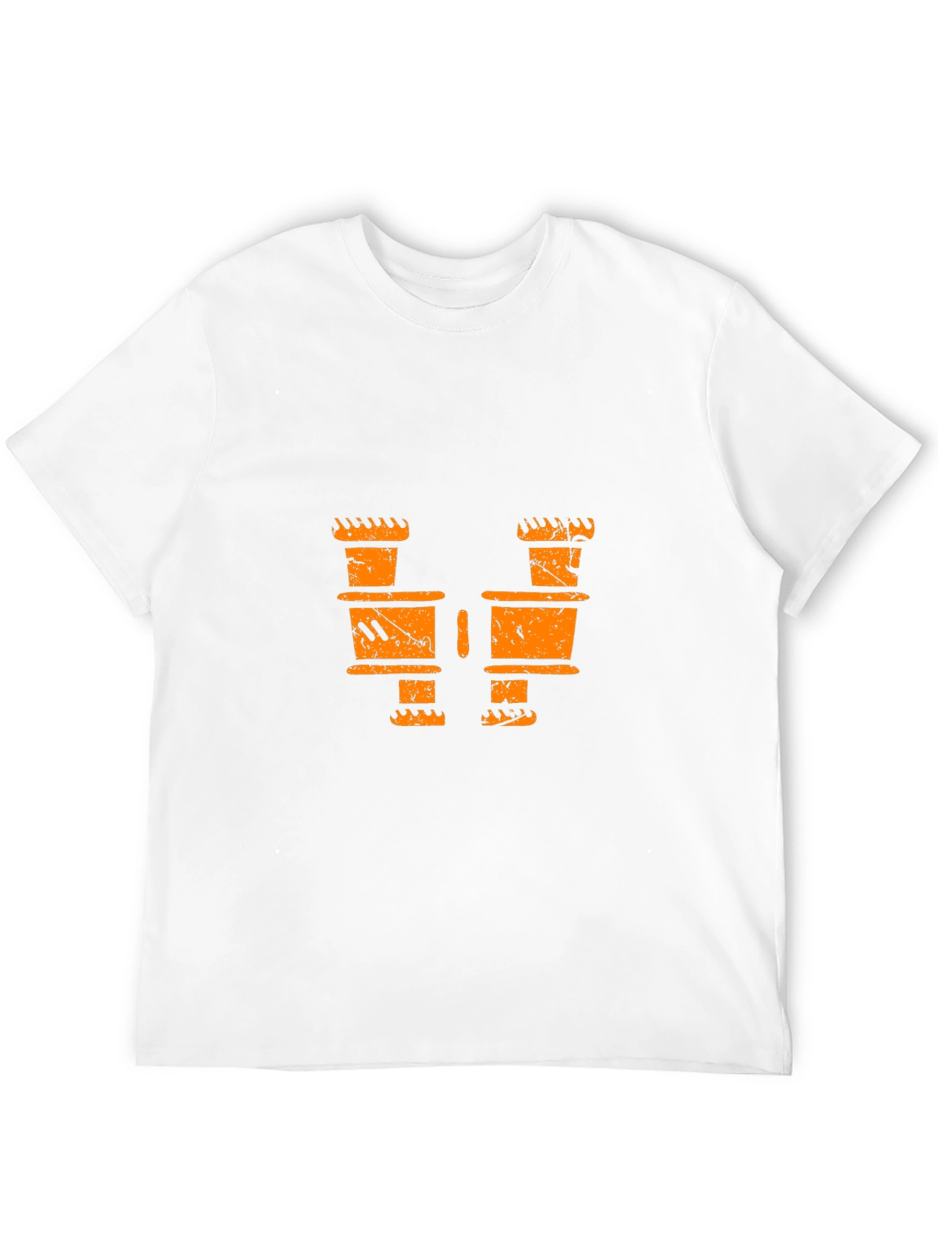 Black Retro Bongo Drum T-Shirt view 12