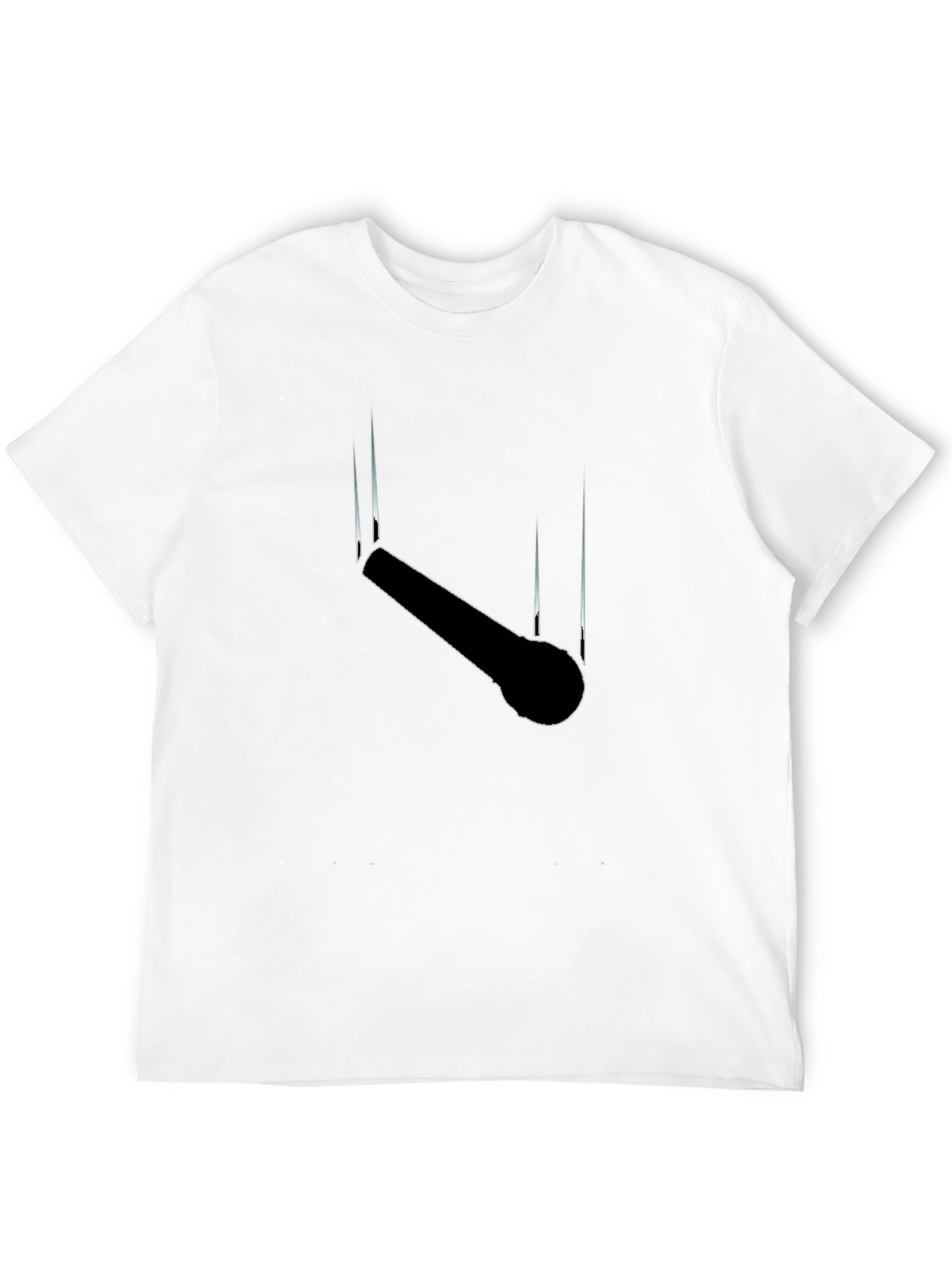 Black Gymnastics Rings T-Shirt - Stylish & Unique view 12