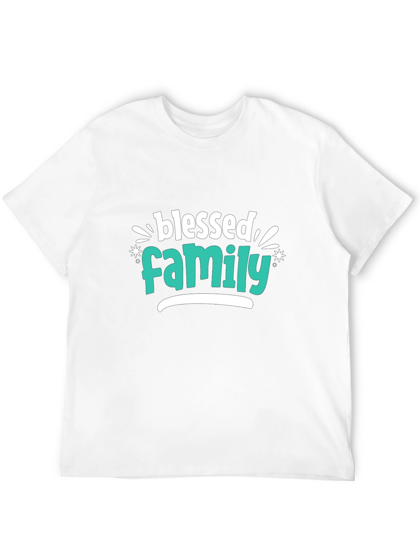 Black Blessed Family Graphic Tee - Stylish Comfort view 12