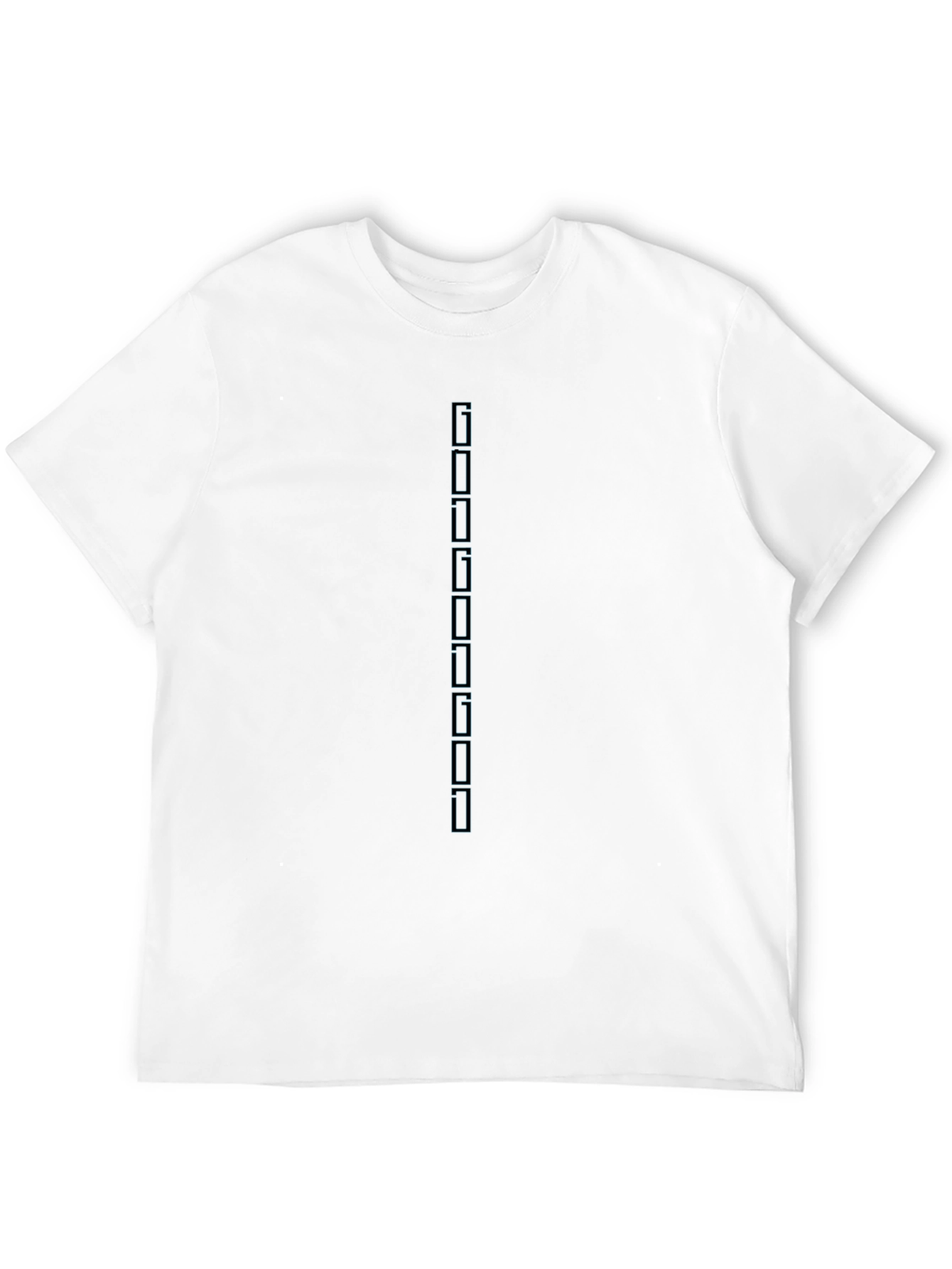 Black Black Minimalist Graphic Tee view 12