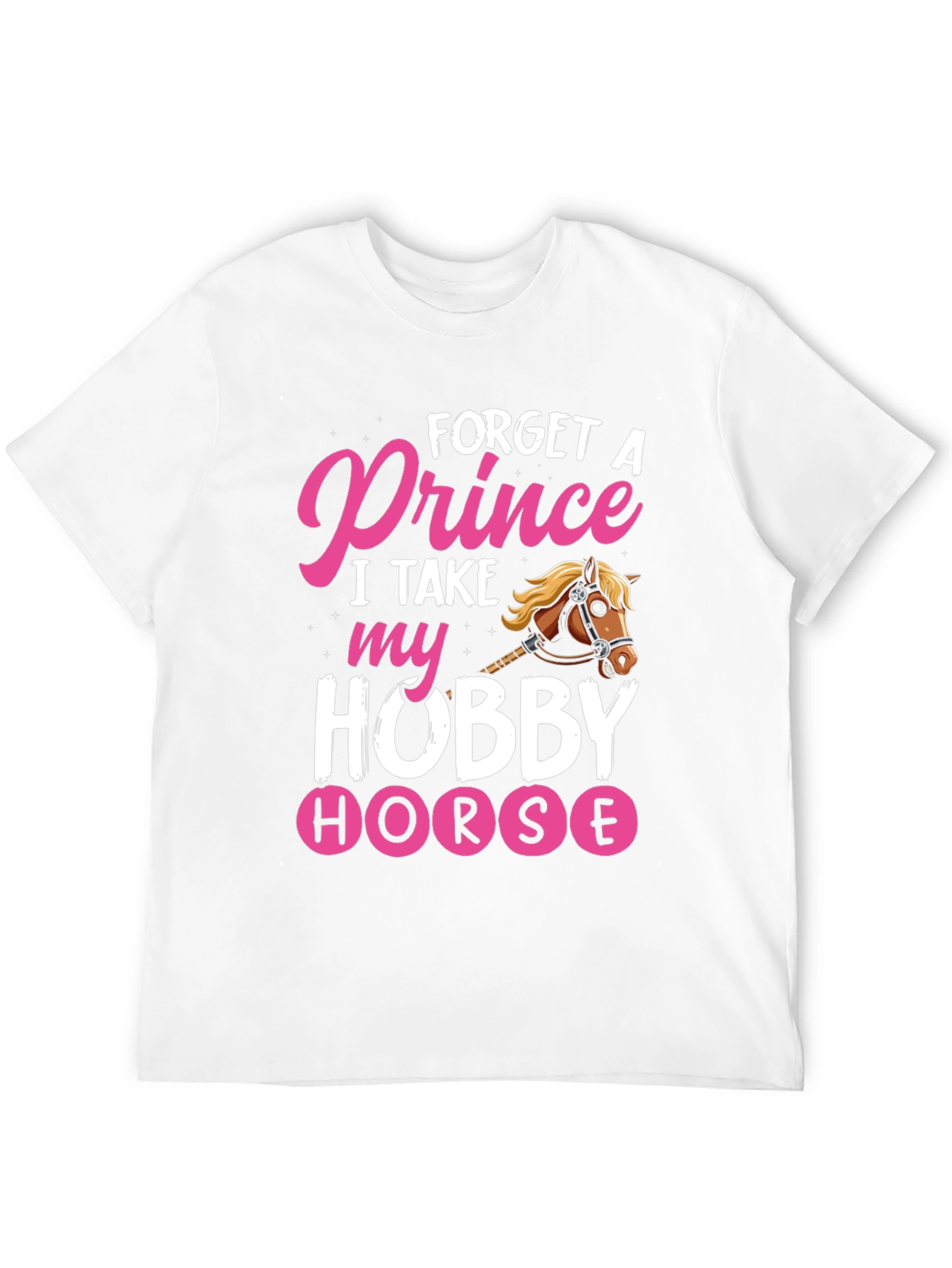Black Forget Prince Hobby Horse Graphic Tee view 12