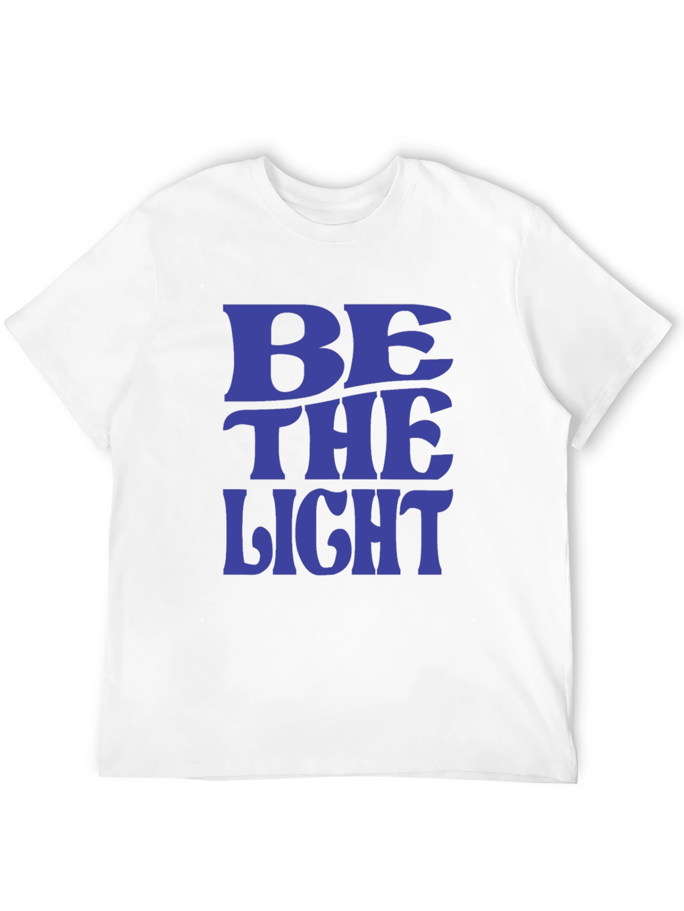 Black Be The Light T-Shirt - Positive Message Tee view 12