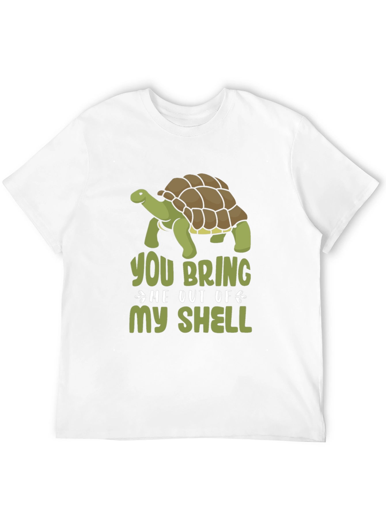 Black You Bring Me Out of My Shell Turtle Graphic Tee view 12