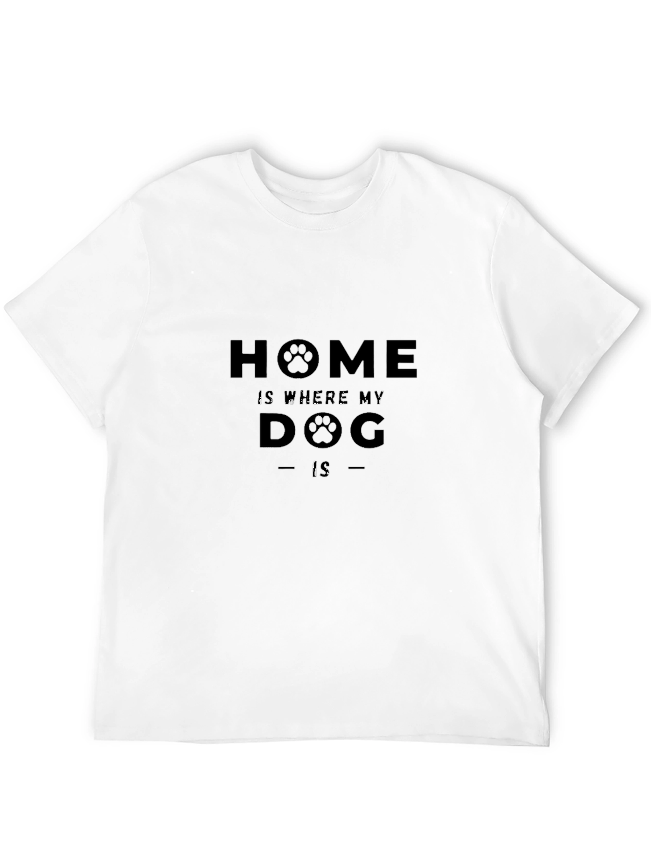 Black Home is Where My Dog Is - Graphic T-Shirt view 12