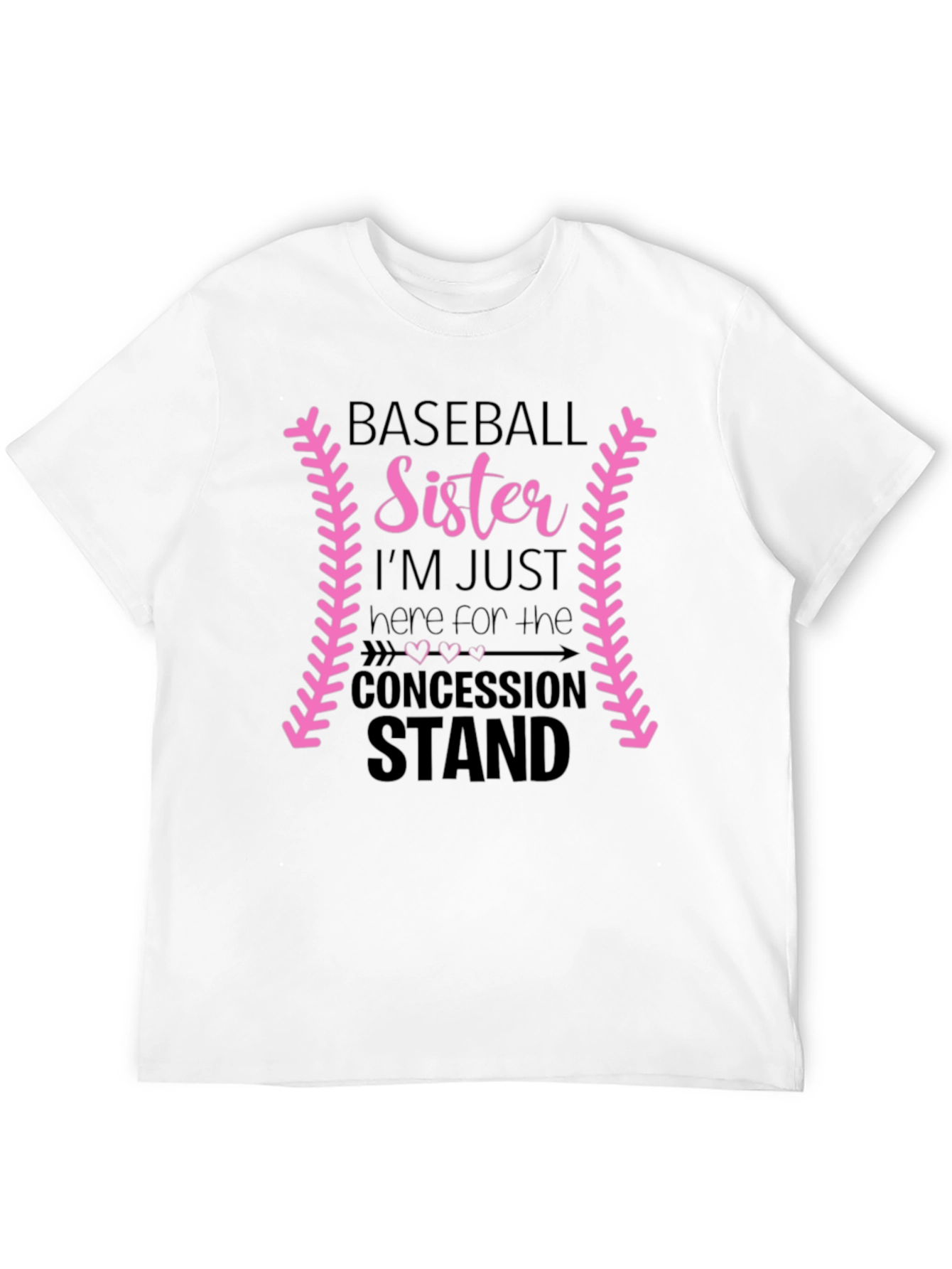 Baseball Sister Concession Stand T-Shirt - 12