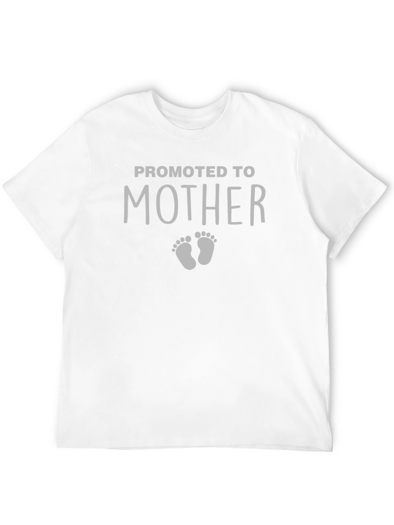 Black Promoted to Mother T-Shirt - Baby Announcement view 12