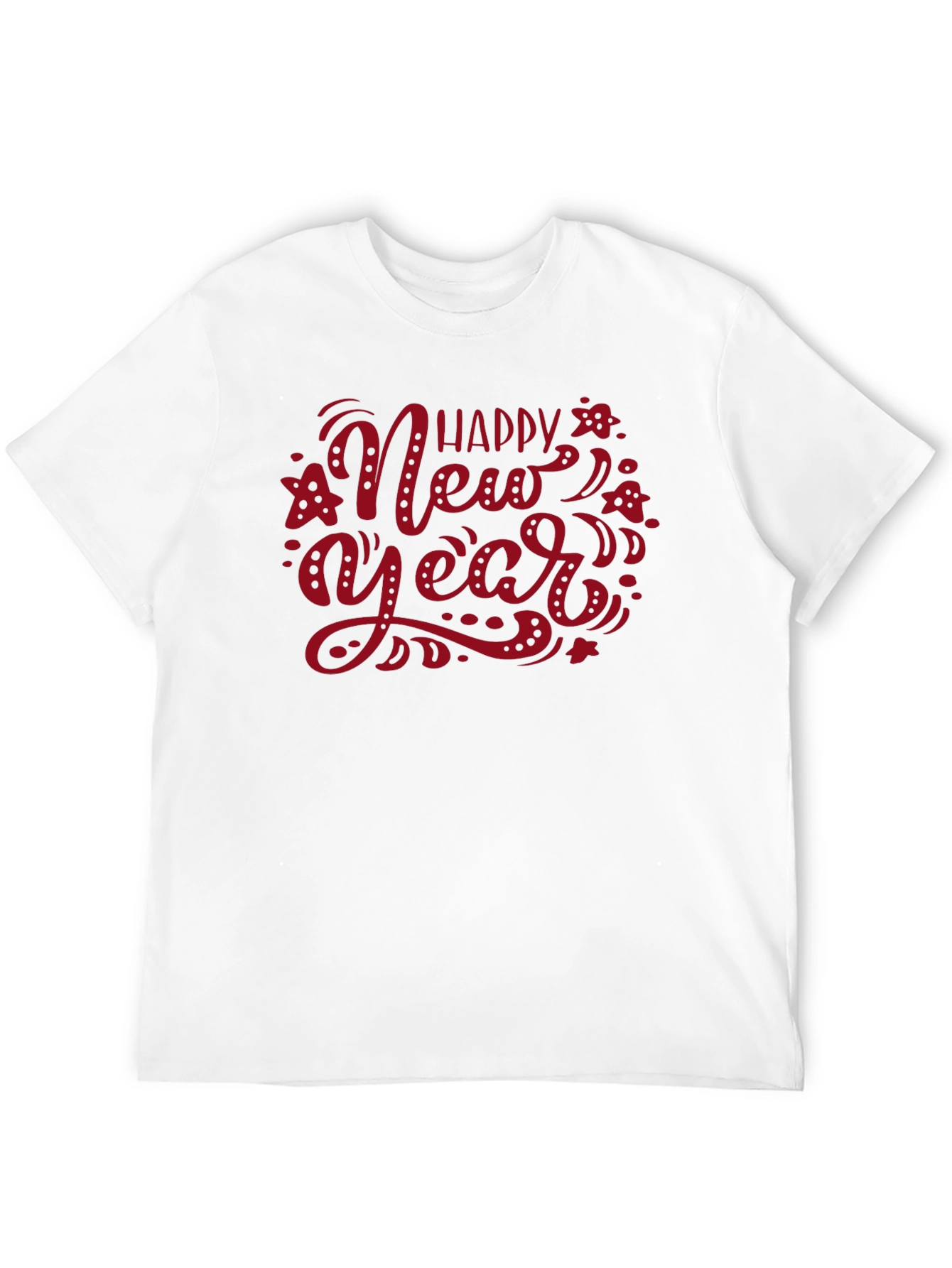 Black Happy New Year Graphic Tee view 12