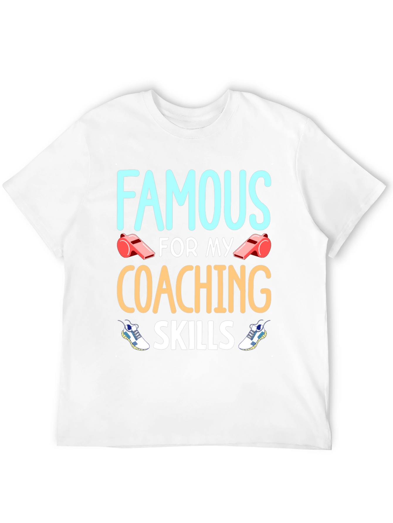 Black Famous Coaching Skills Graphic T-Shirt view 12