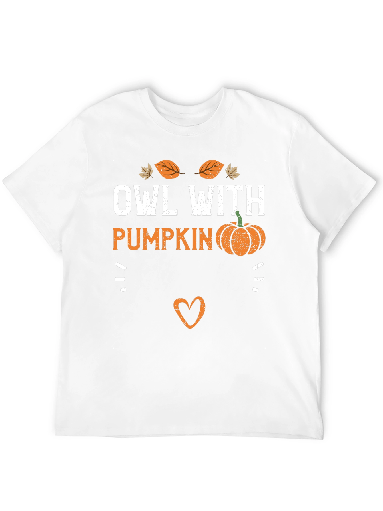Black Owl With Pumpkin T-Shirt - Fall Holiday Tee view 12