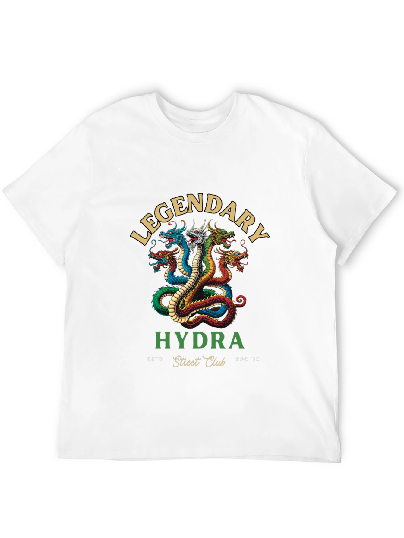 Black Legendary Hydra Street Club T-Shirt view 12