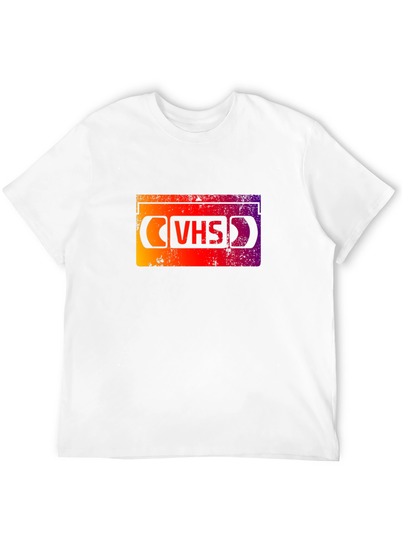 Black Retro VHS Tape Graphic Tee - Black view 12