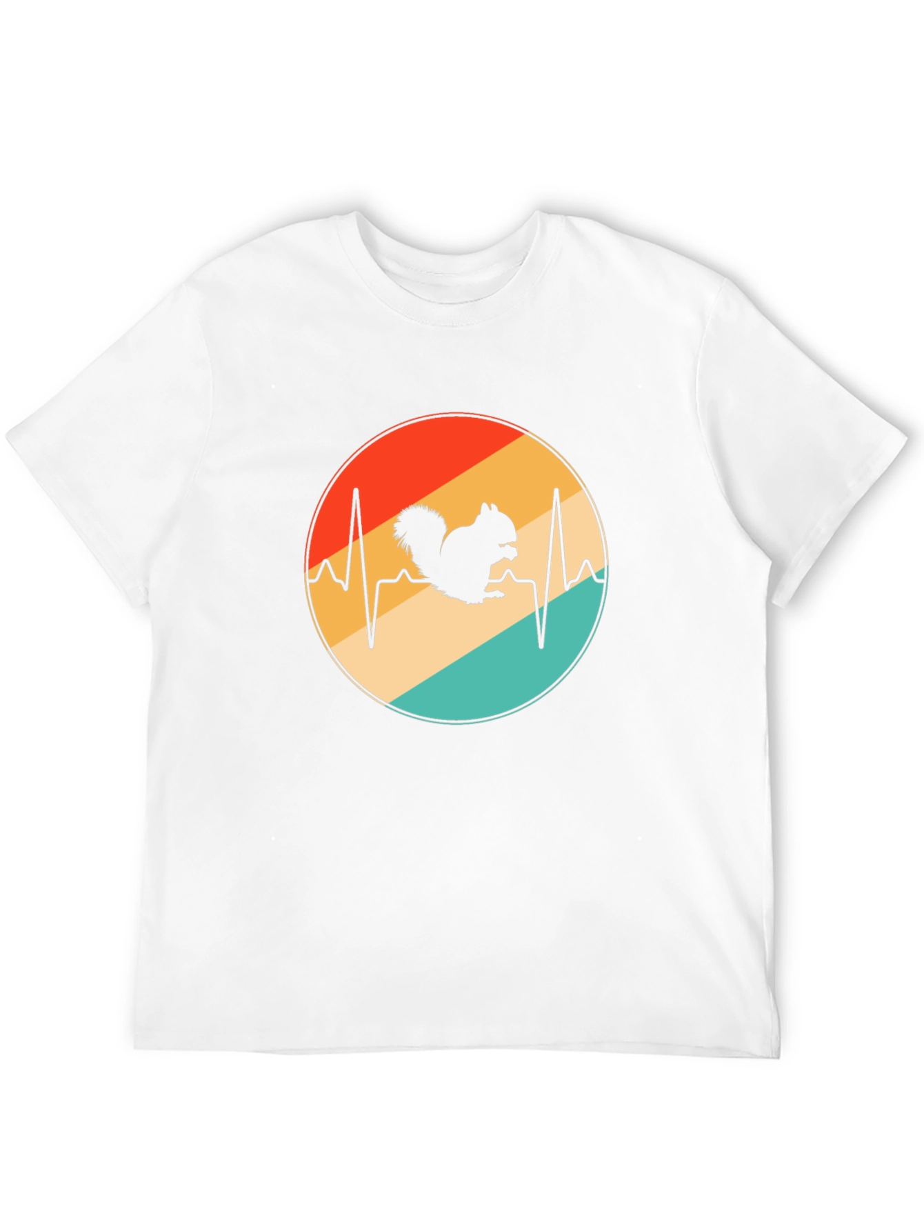 Black Squirrel Heartbeat T-Shirt view 12