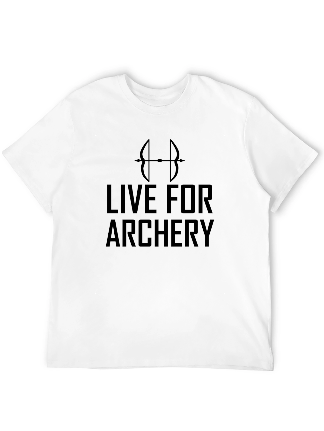 Black Live for Archery Black T-Shirt, Archer Gift view 12