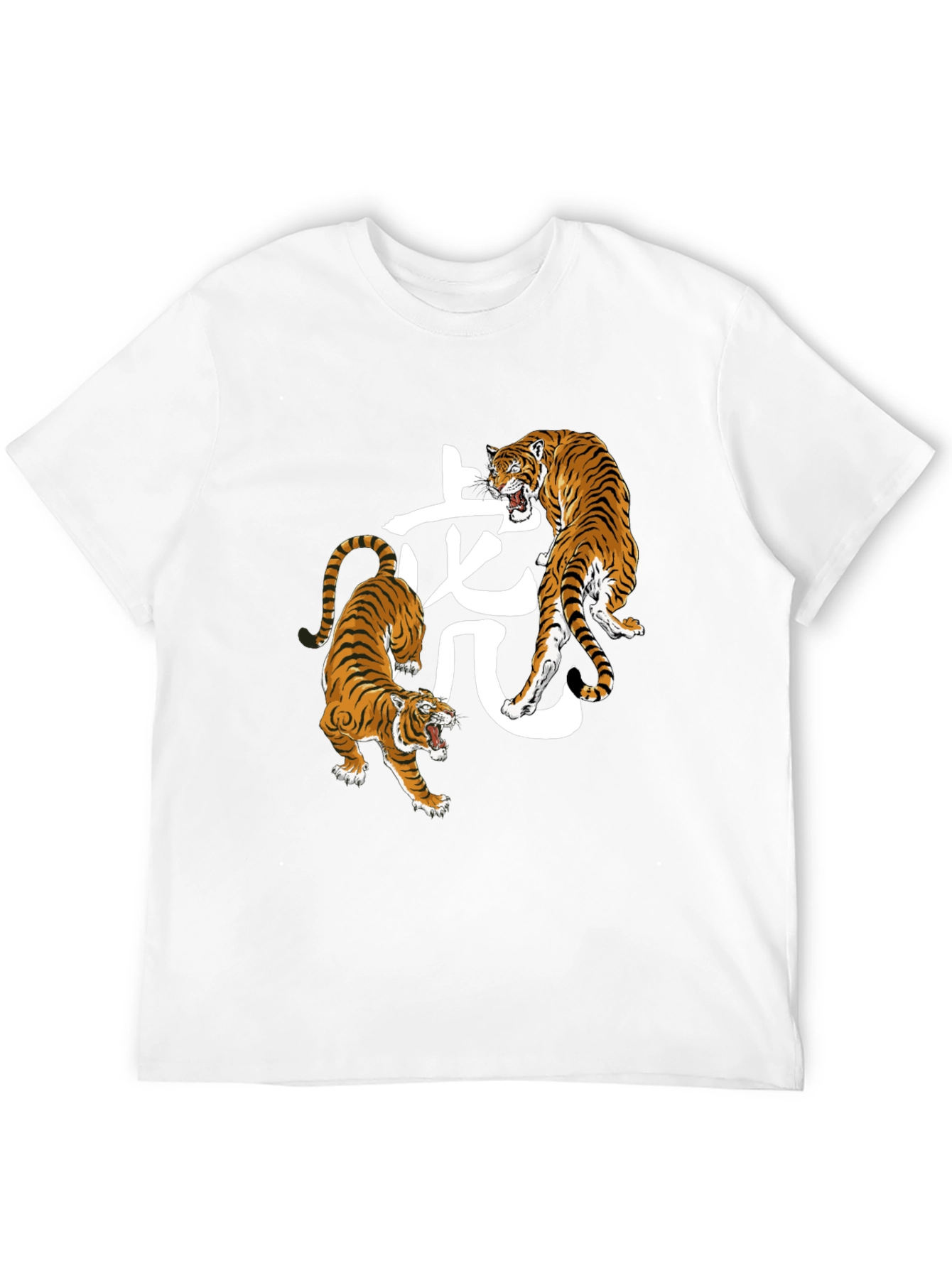 Black Tiger Graphic Tee - Stylish Animal Print Shirt view 12